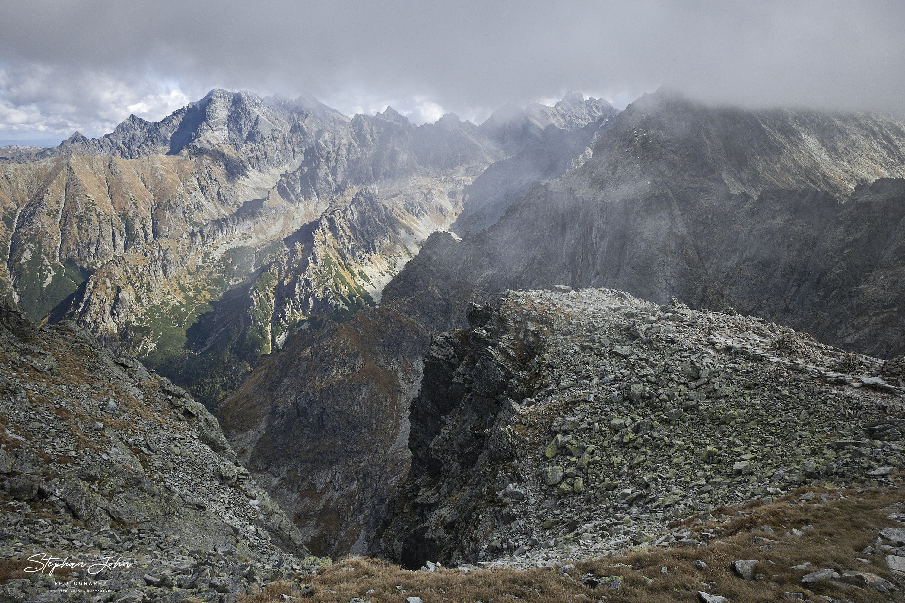 Blick vom Sedlo Váha