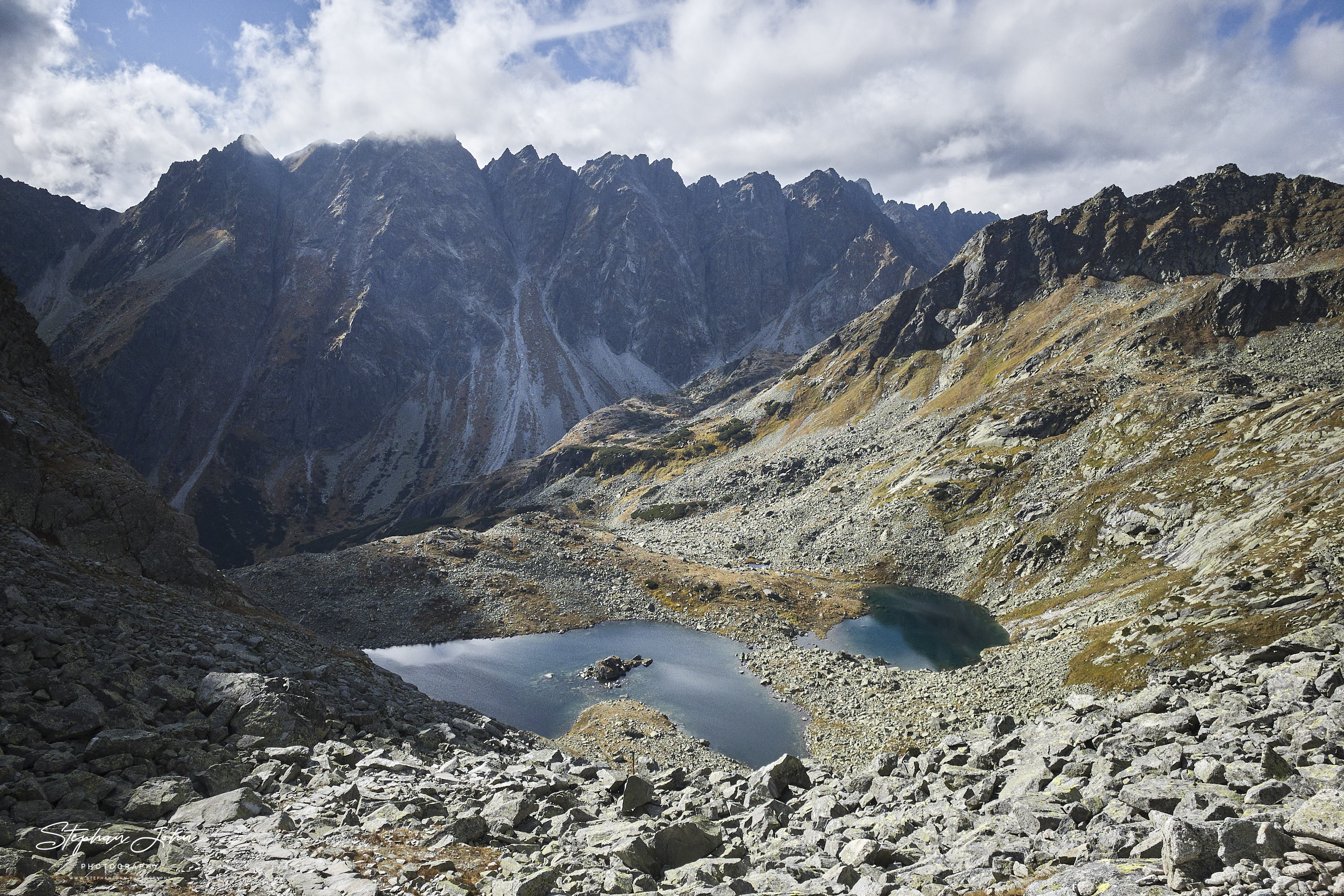 Blick auf die beiden Froschseen