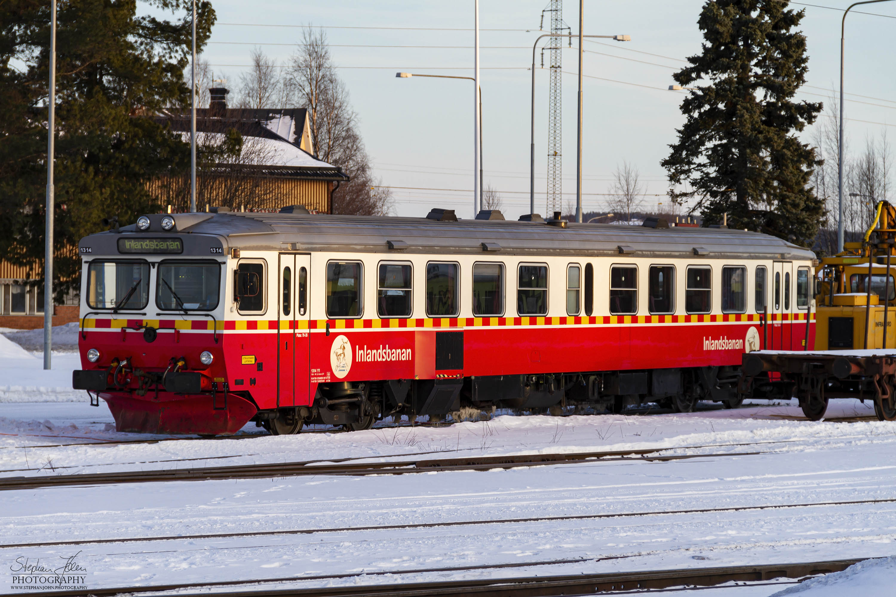 Triebwagen Y1 der Inlandsbanan