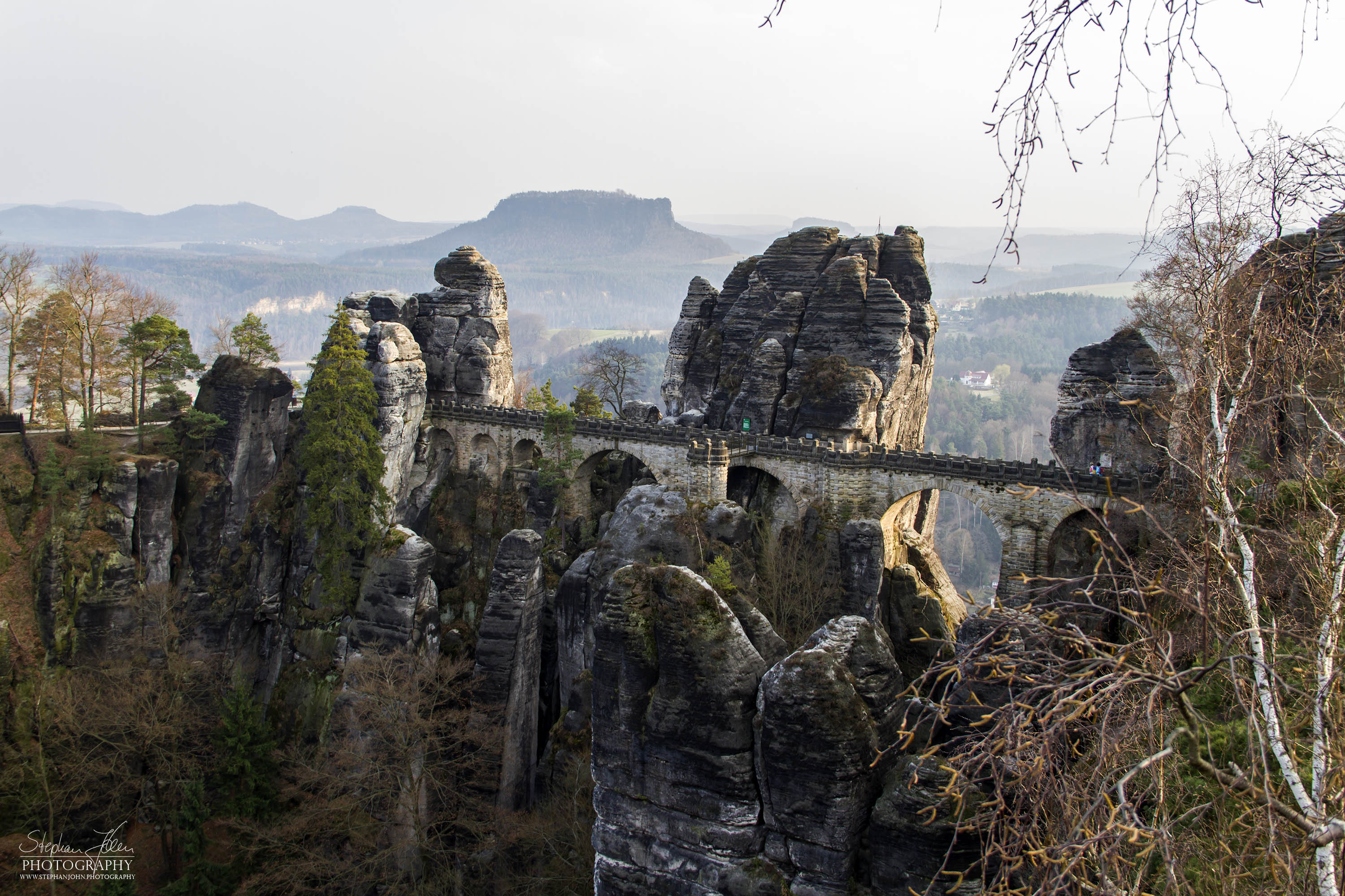 Basteibrücke in der Sächsischen Schweiz