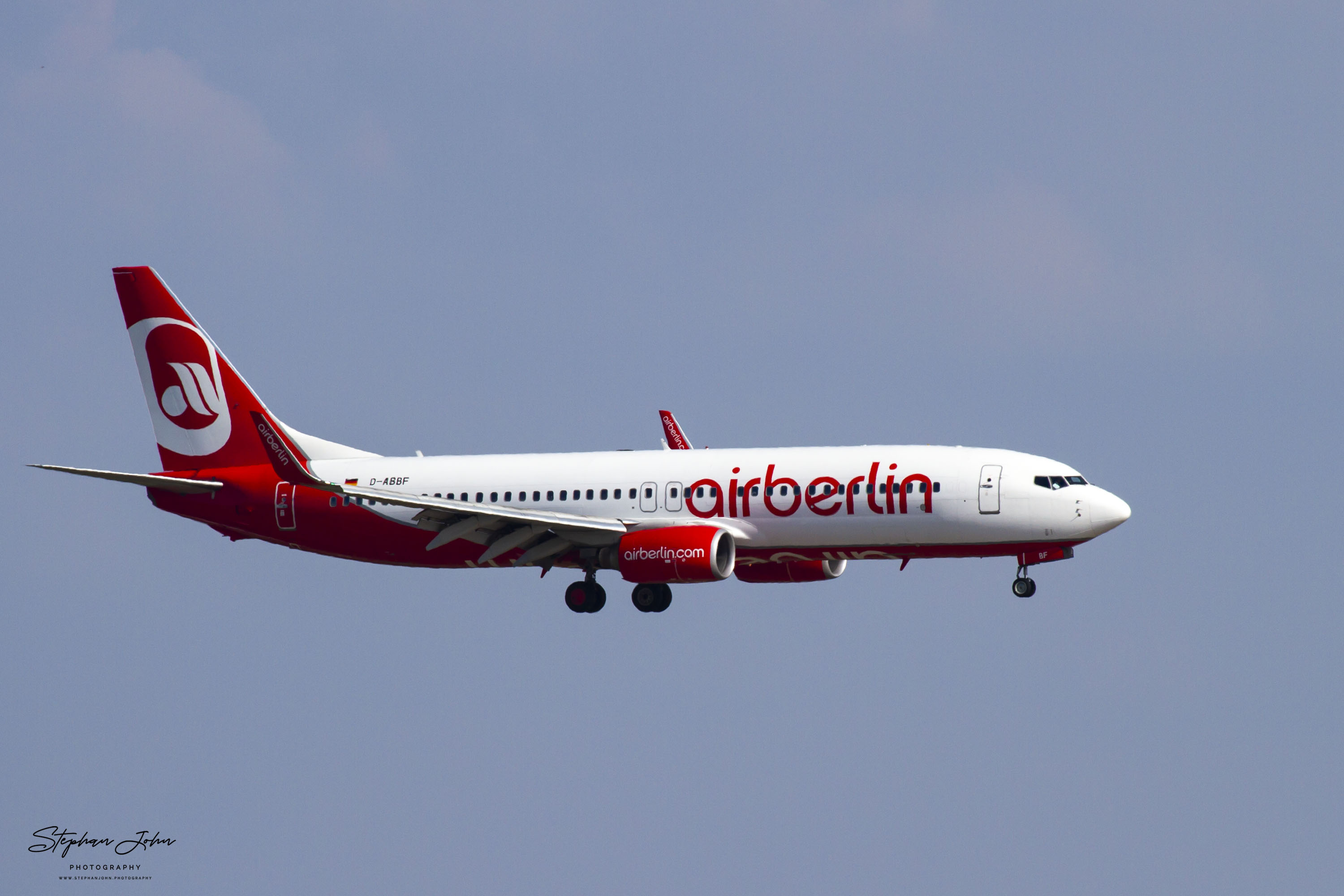 Boeing 737-800 der Air Berlin