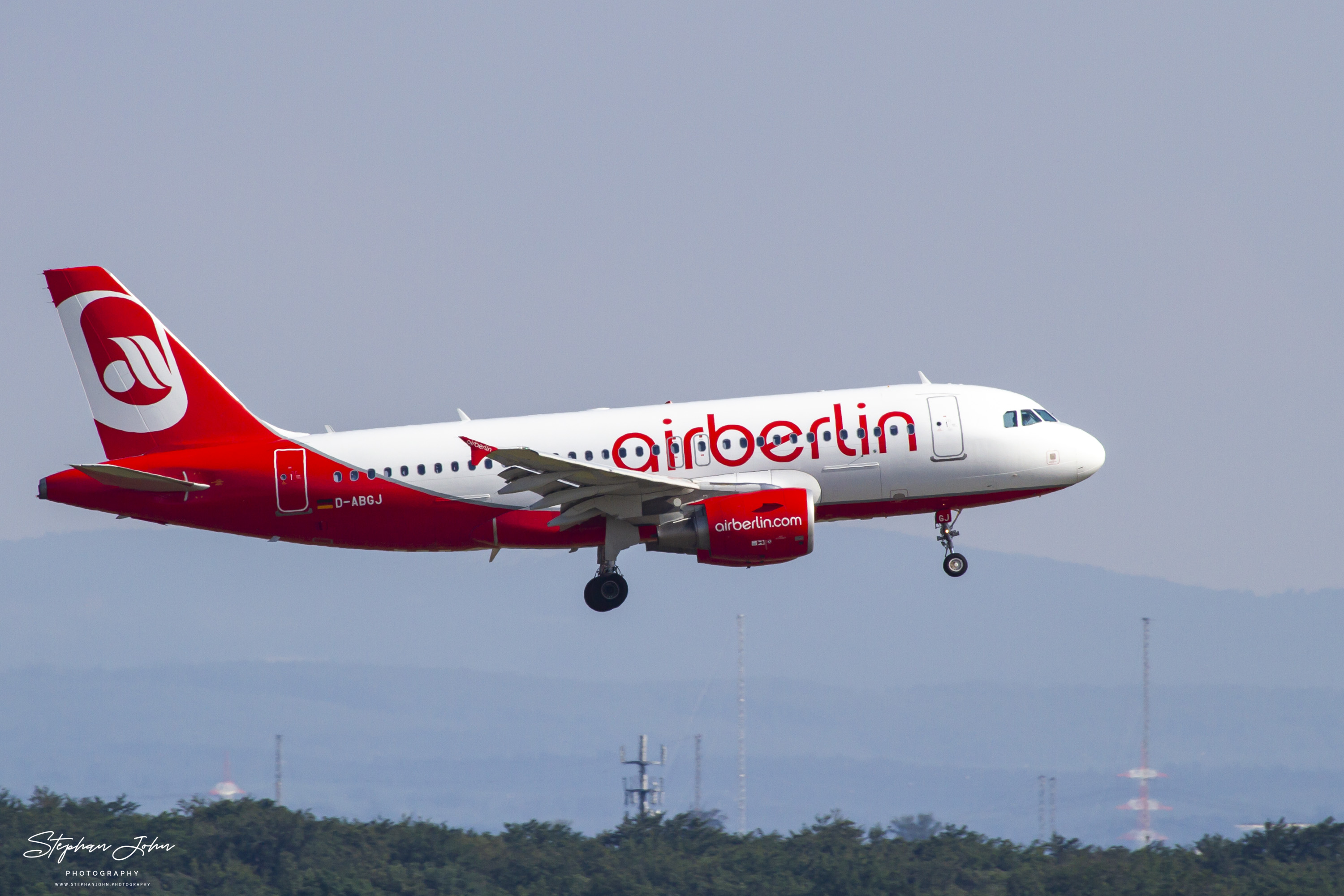 Airbus A319 der Air Berlin