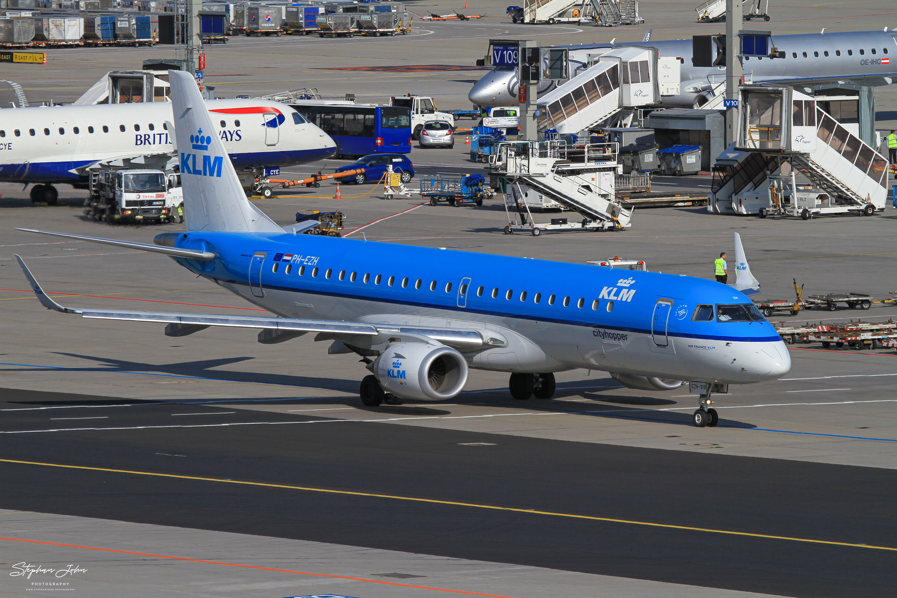 Embraer ERJ-190 der KLM Cityhopper