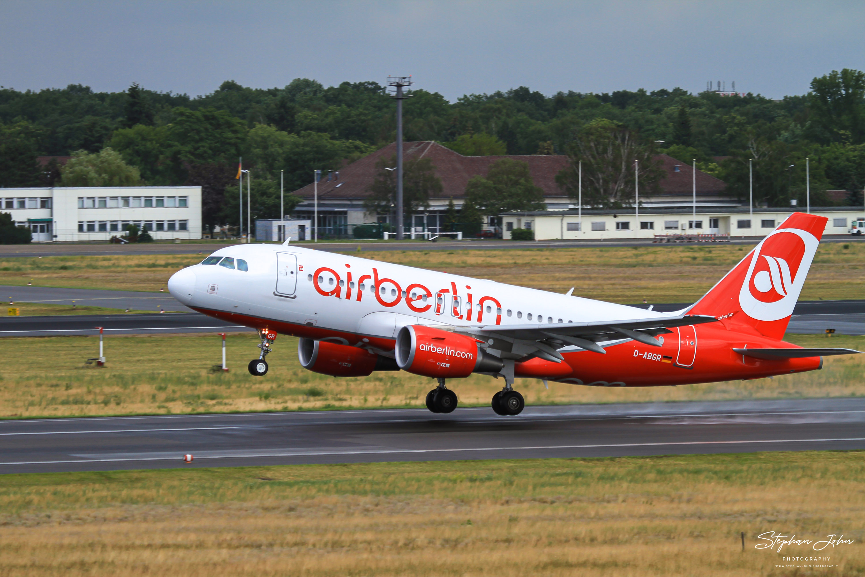 Airbus A319-112 der Air Berlin