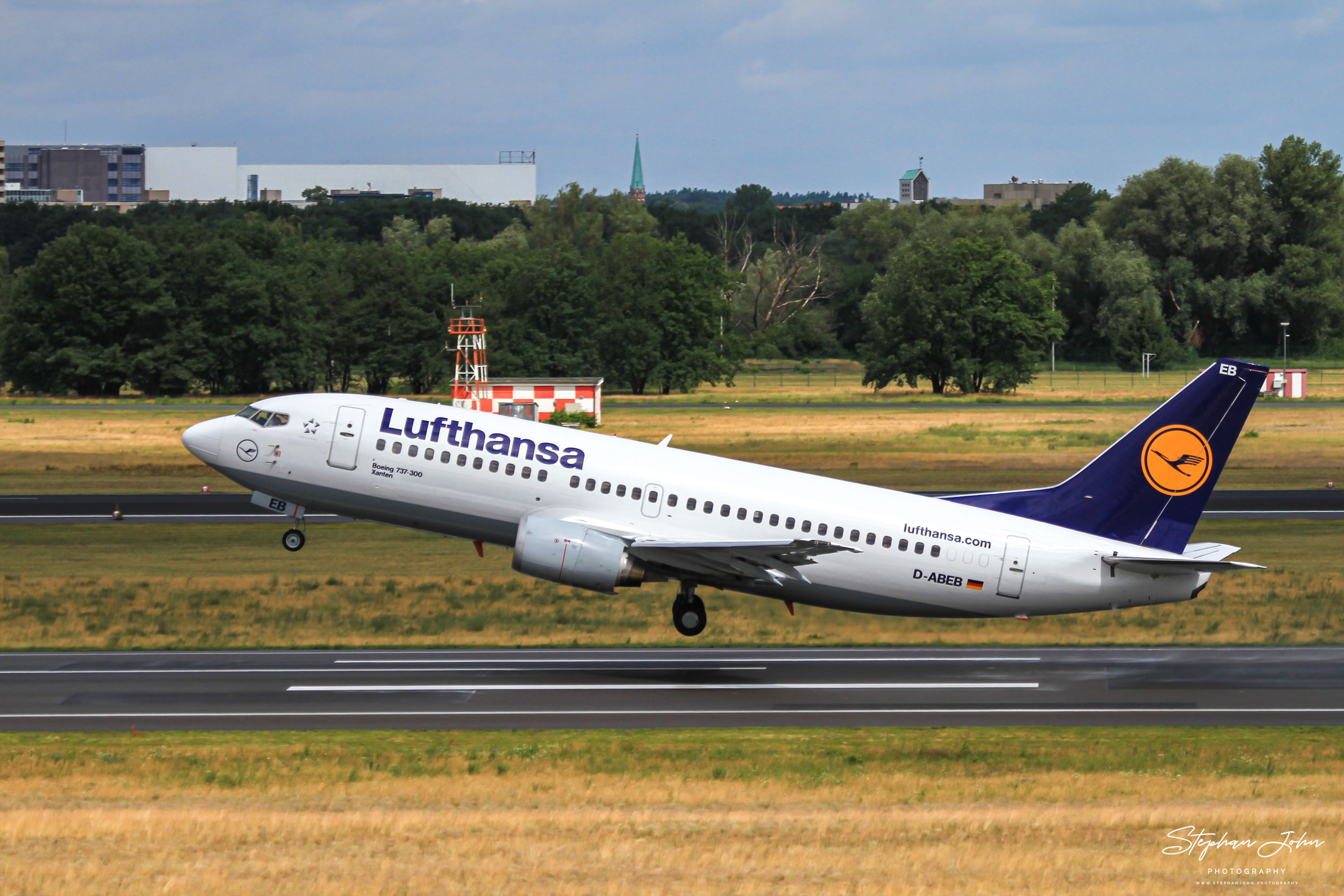 Boeing 737-300 der Lufthansa