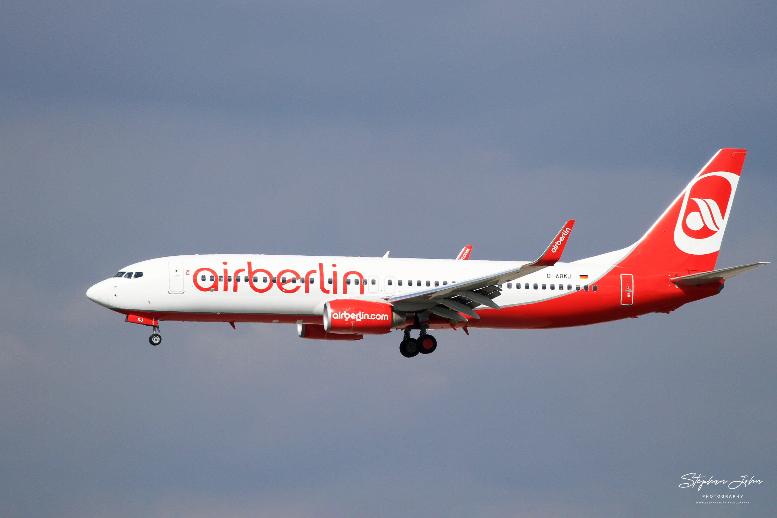 Boeing 737-86J der Air Berlin 