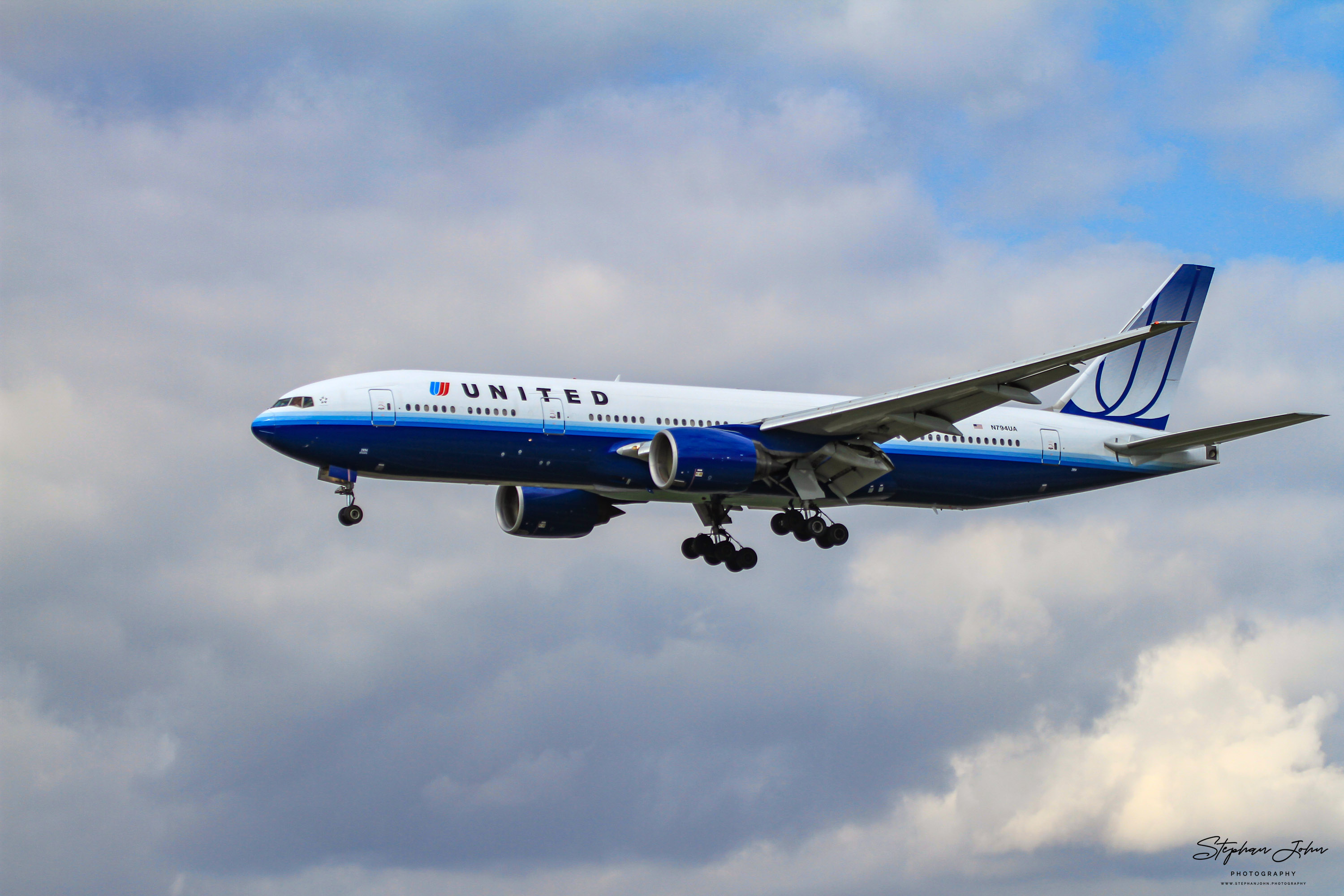 Boeing 777-200 der United Airlines