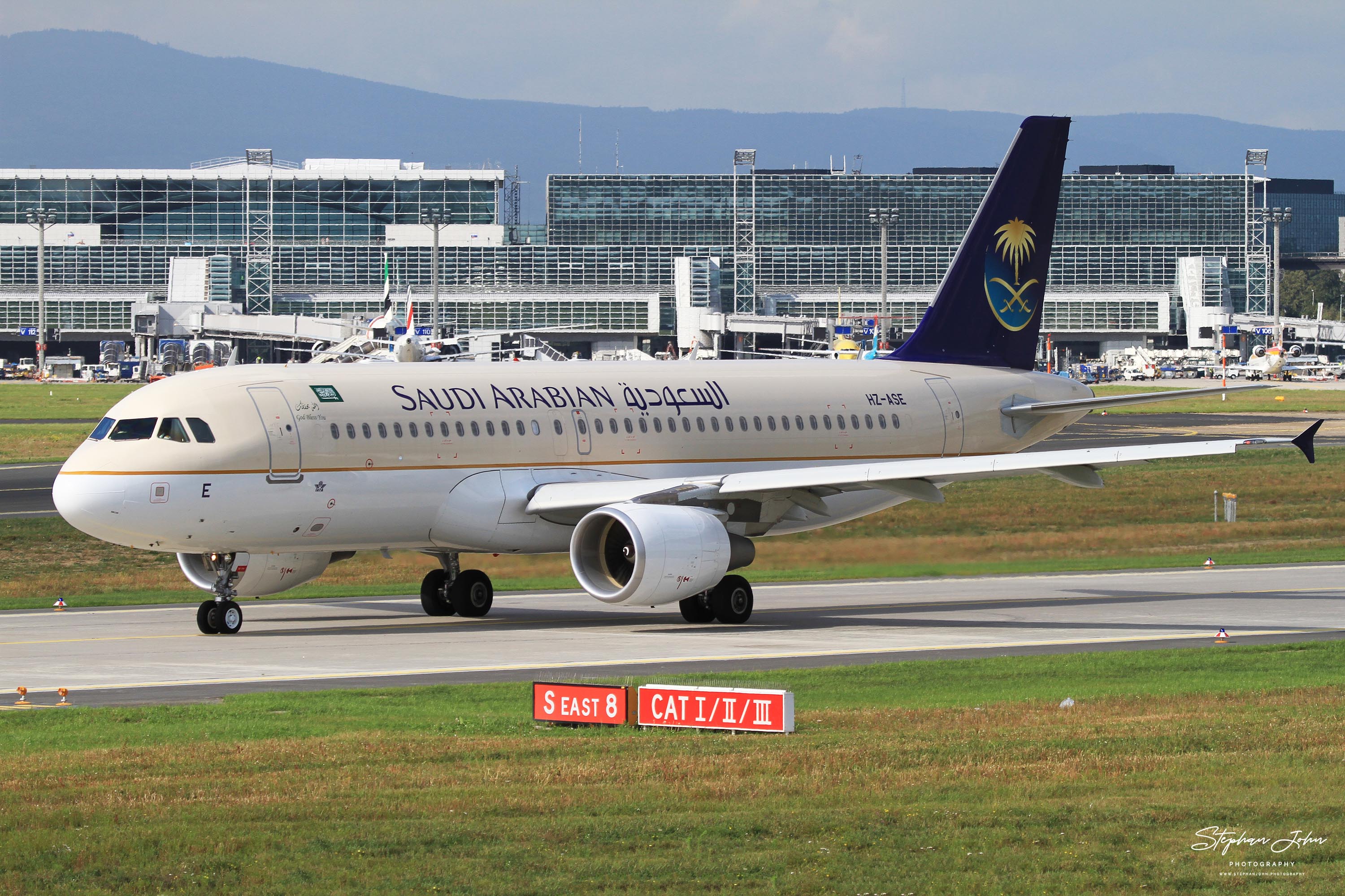 Airbus A320-200 der Saudi Arabian Airlines