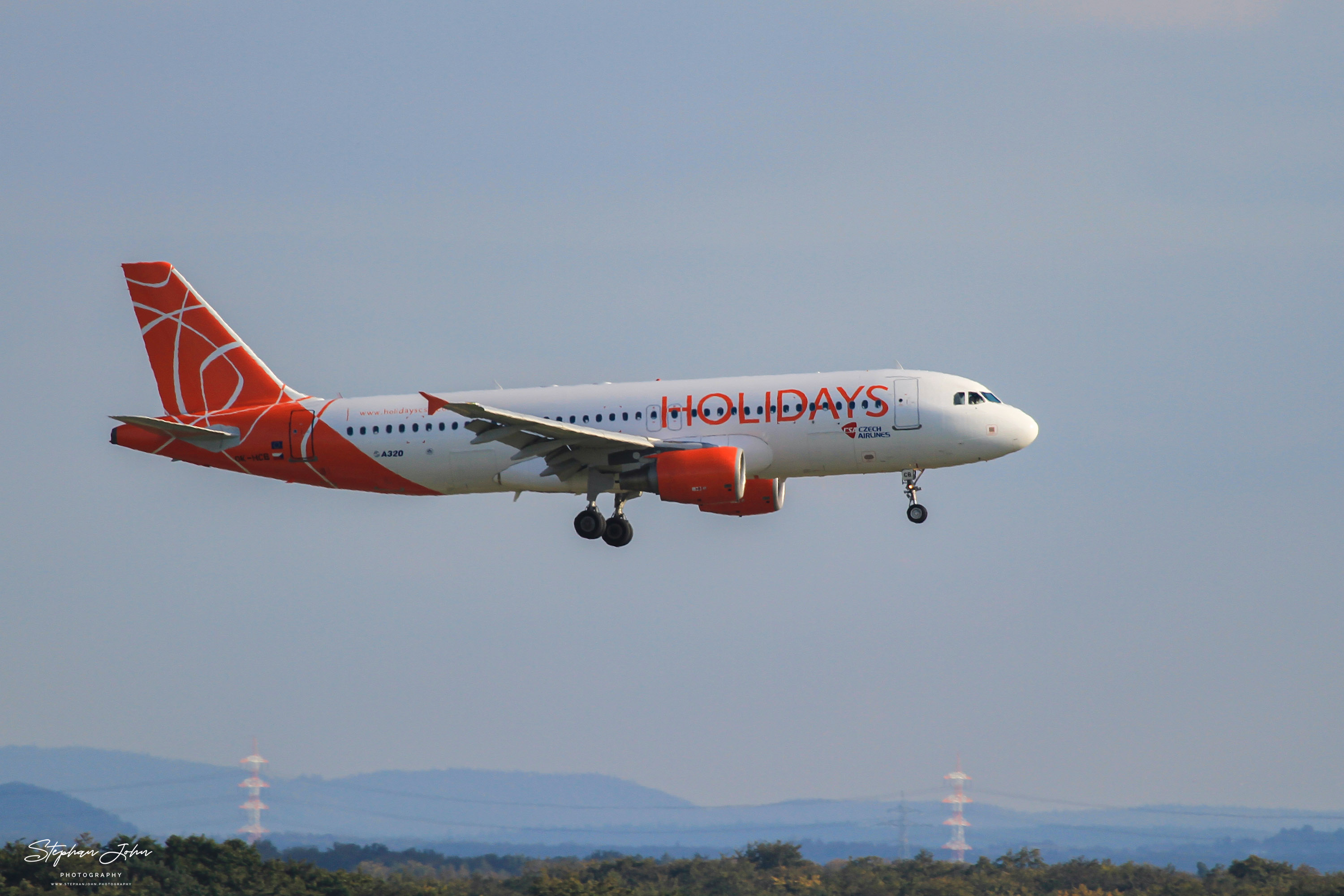 Airbus A320-200 der HOLIDAYS Czech Airlines