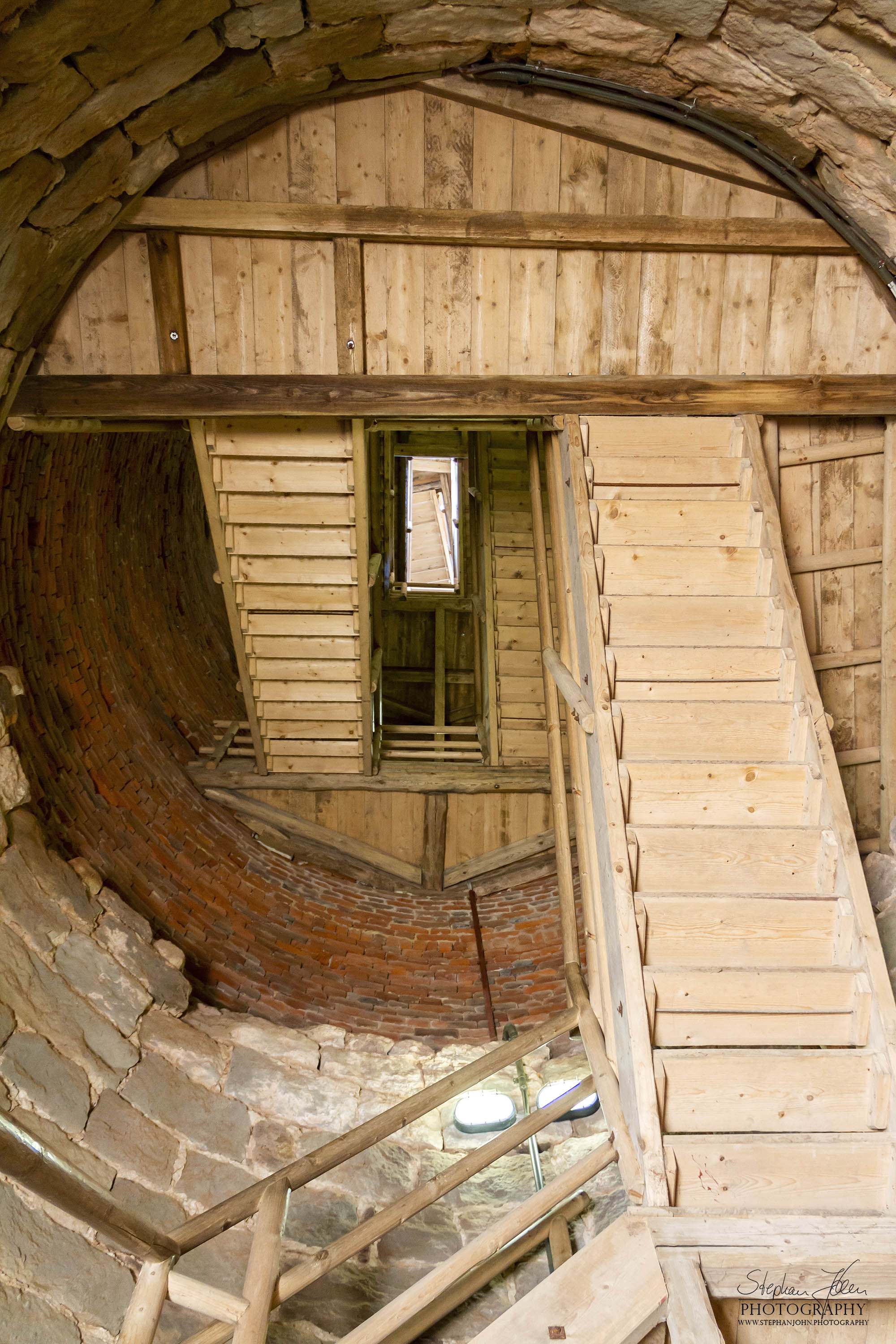 <p>Im Burgturm der Burg Mildenstein</p>