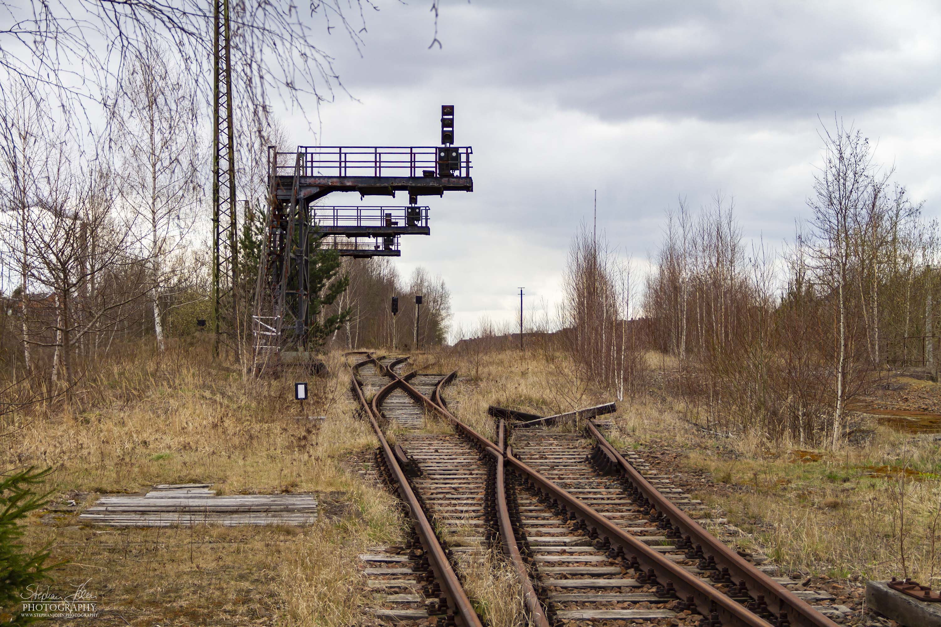 Reste der alten Ablaufanlage