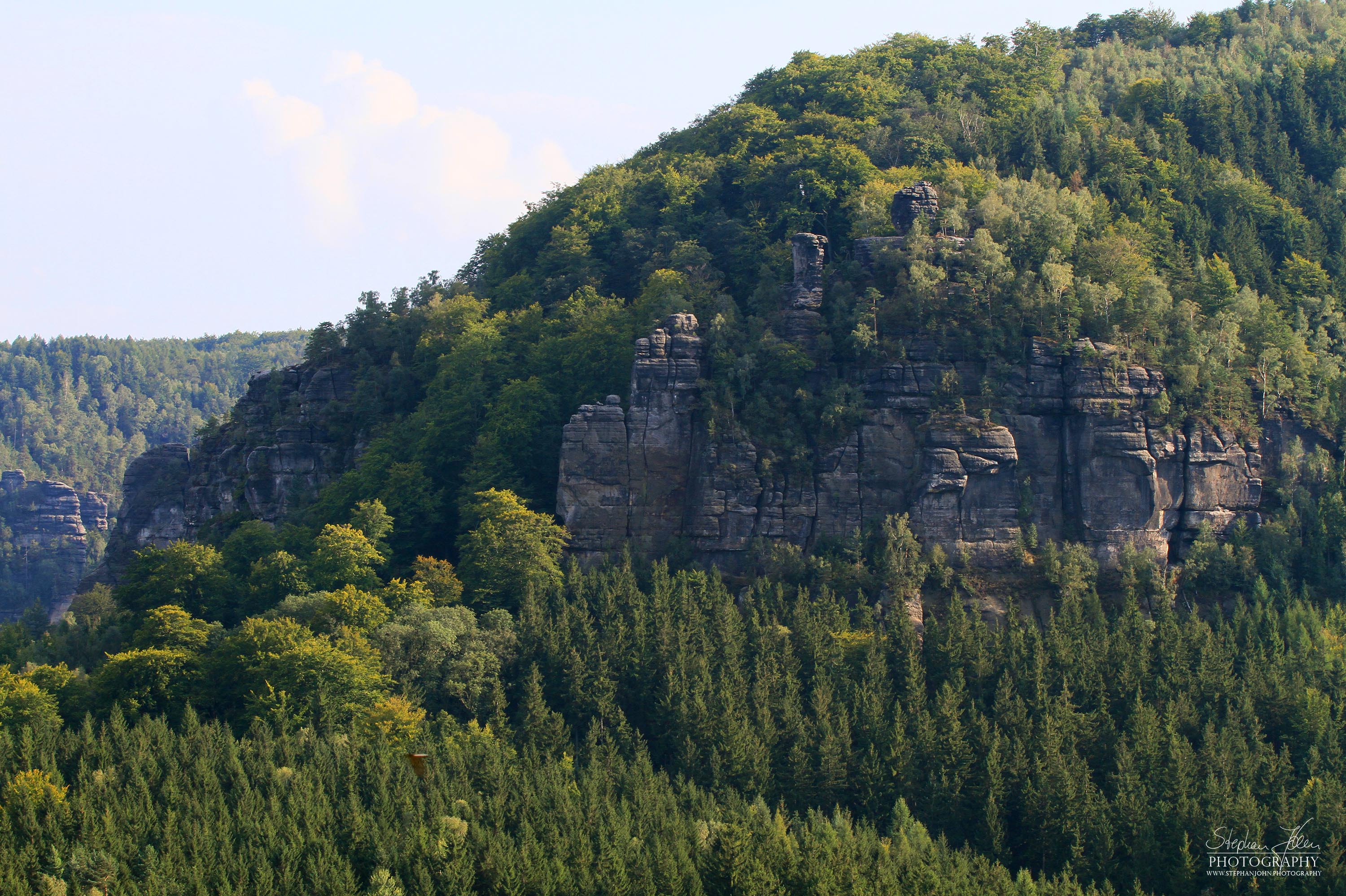 Blick vom Kuhstall zu den Winterbergspitzen