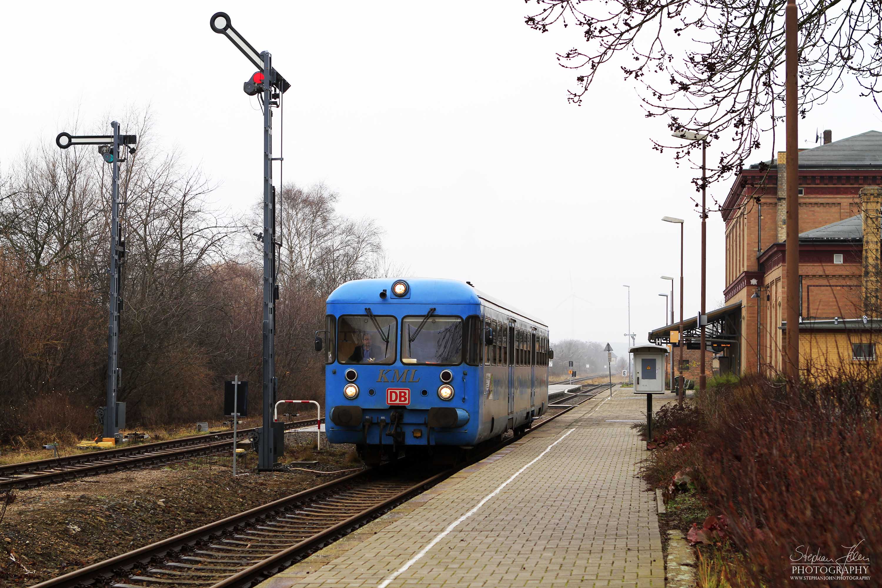 Esslinger Triebwagen der Wipperliese in Klostermansfeld