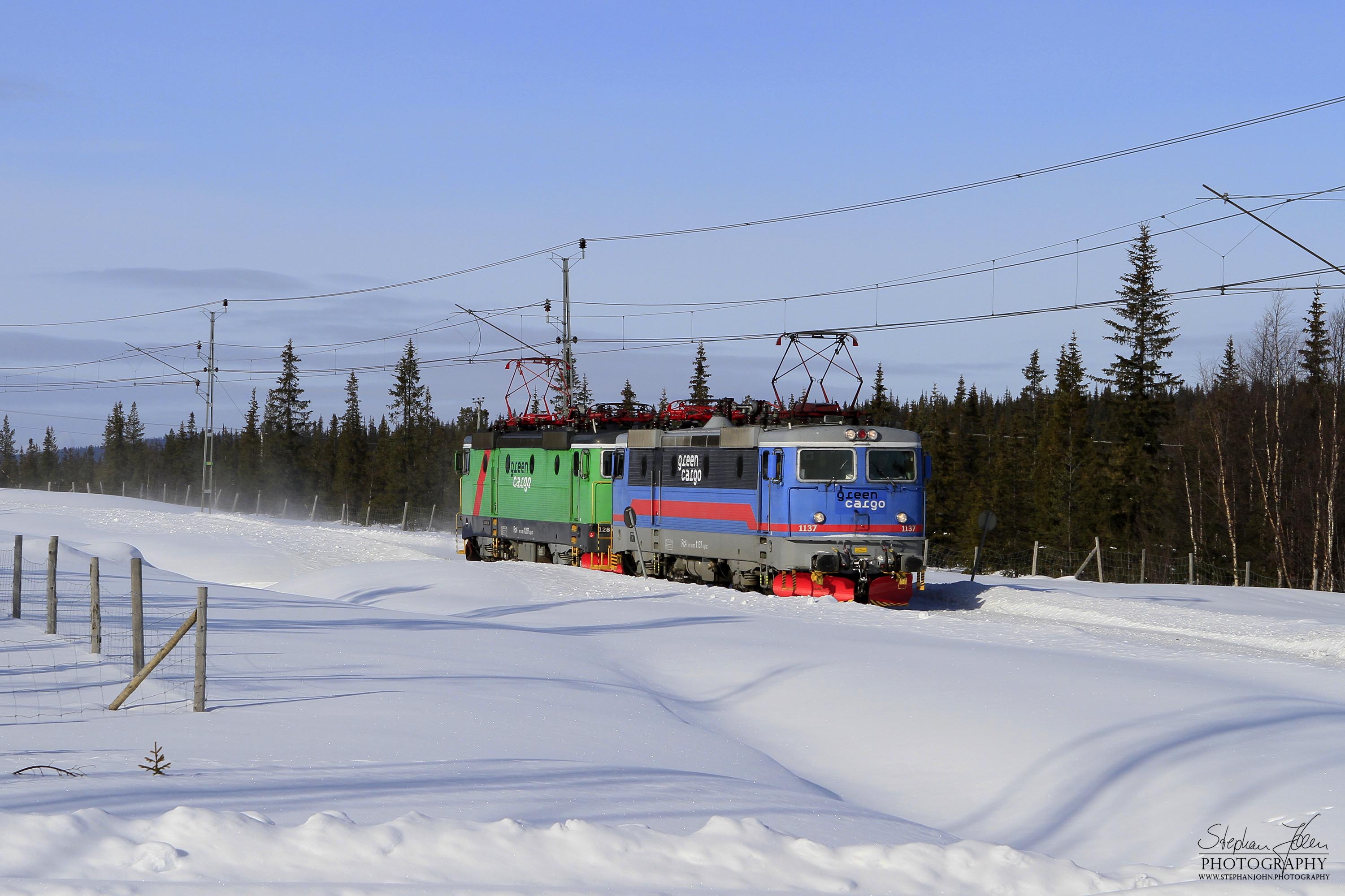 <p>Lz79063 in Richting Kiruna bei Svappavaara</p>