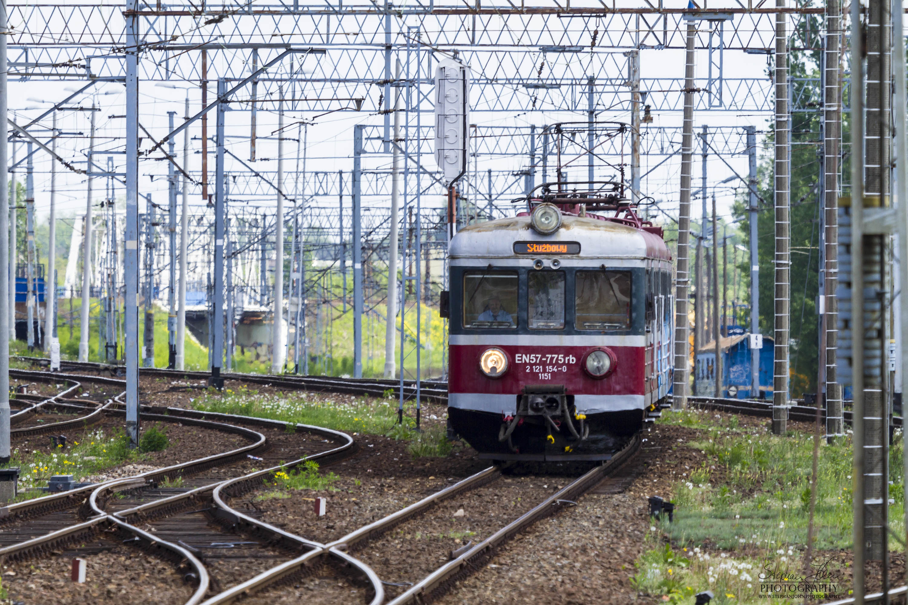 Zug in Warszawa Wschodnia