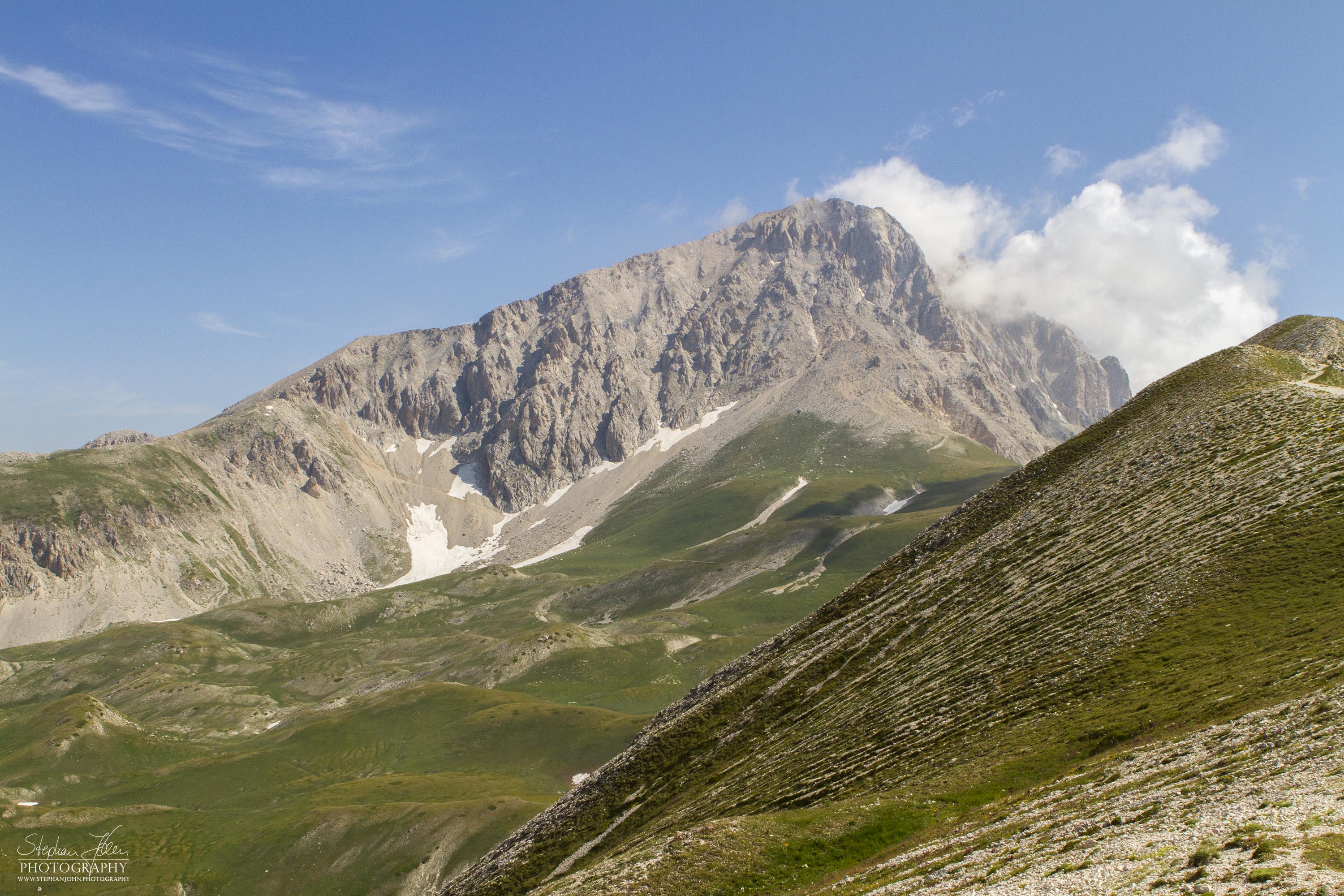 View from mountain hut 