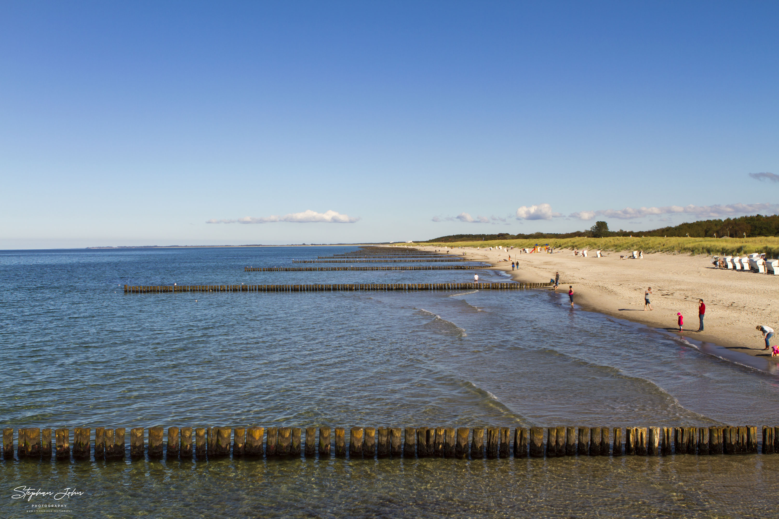 Badestrand in Graal-Müritz an der Ostsee