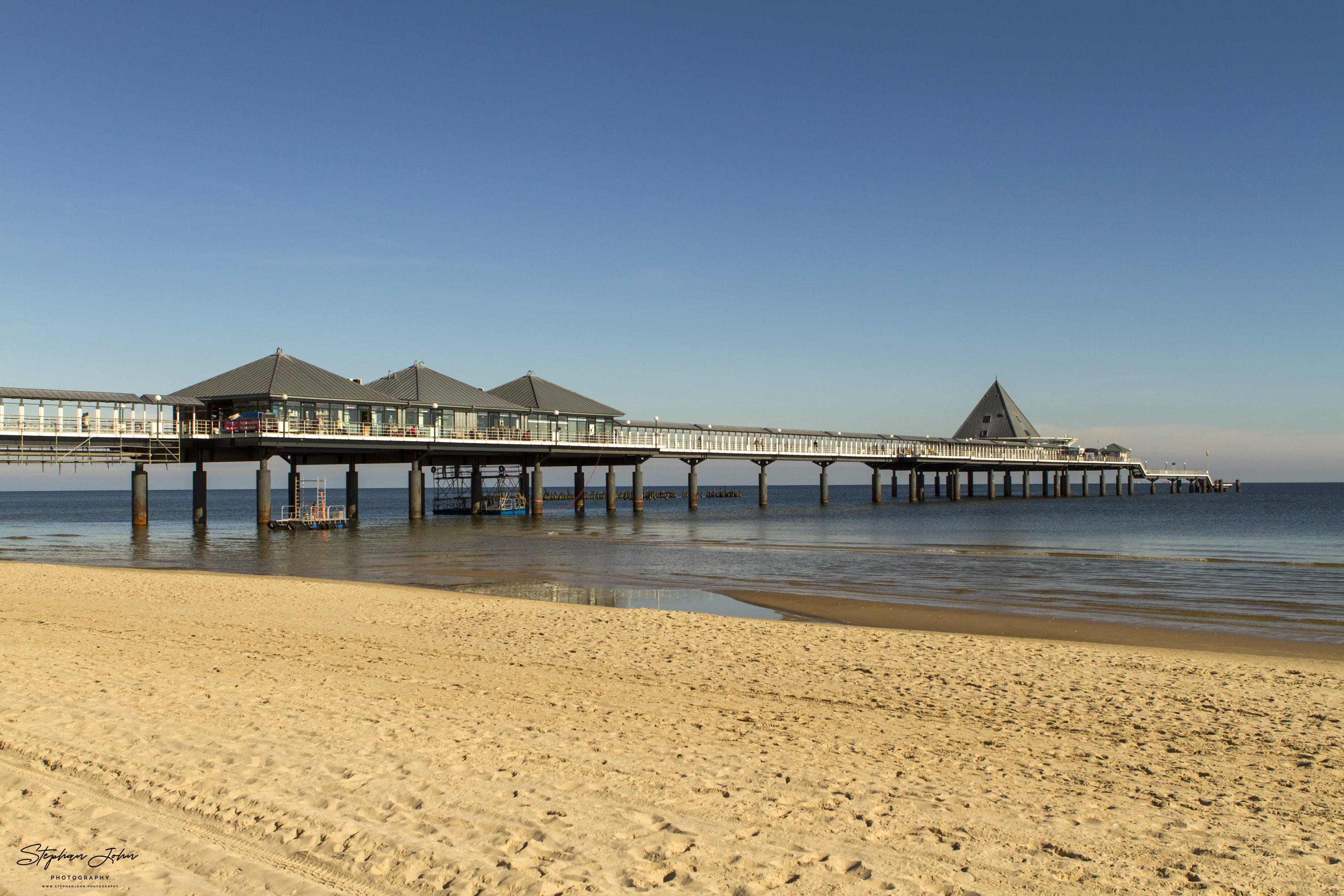 Seebrücke Heringsdorf auf der Insel Usedom