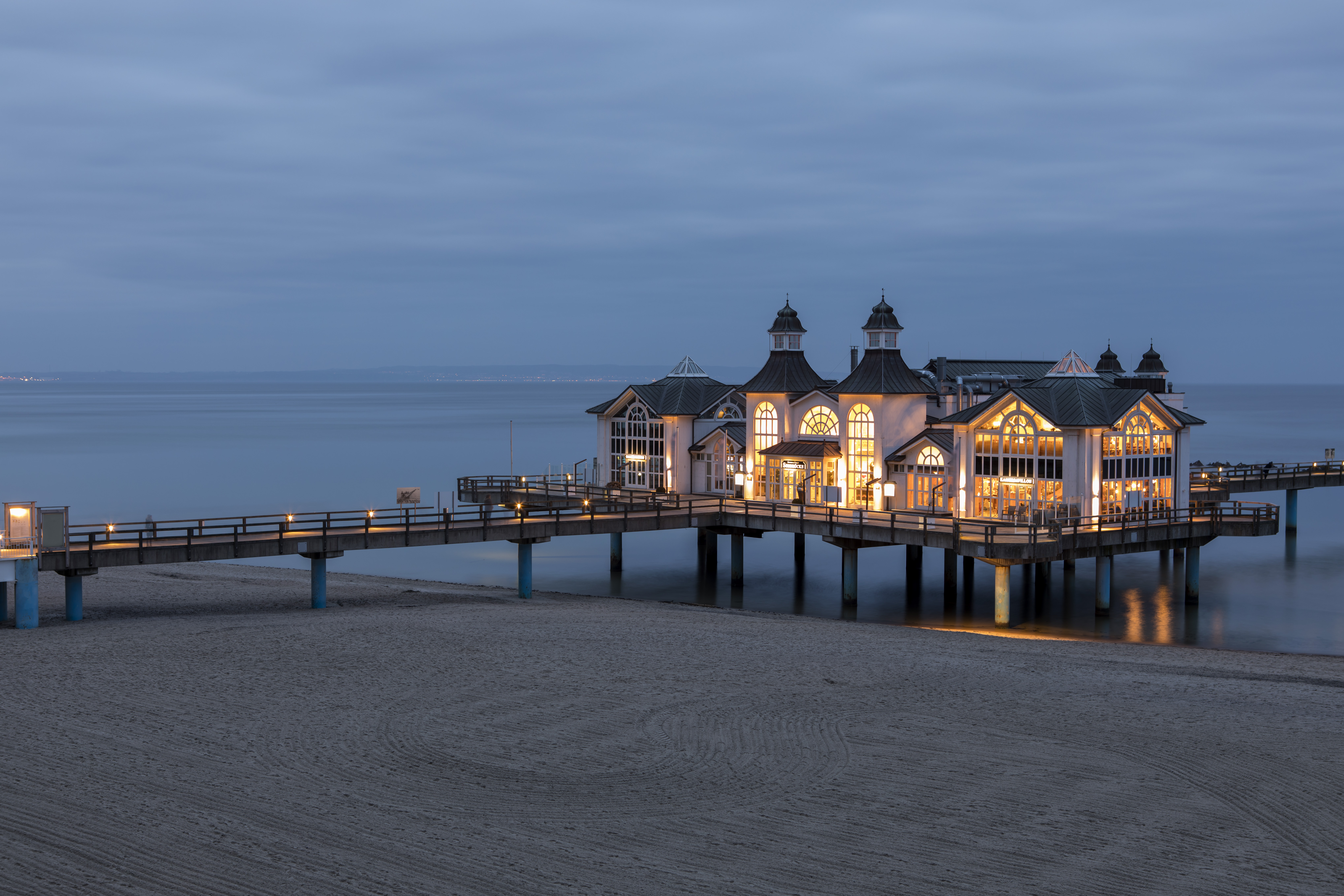 Seebrücke im Ostseebad Seelin (Rügen)