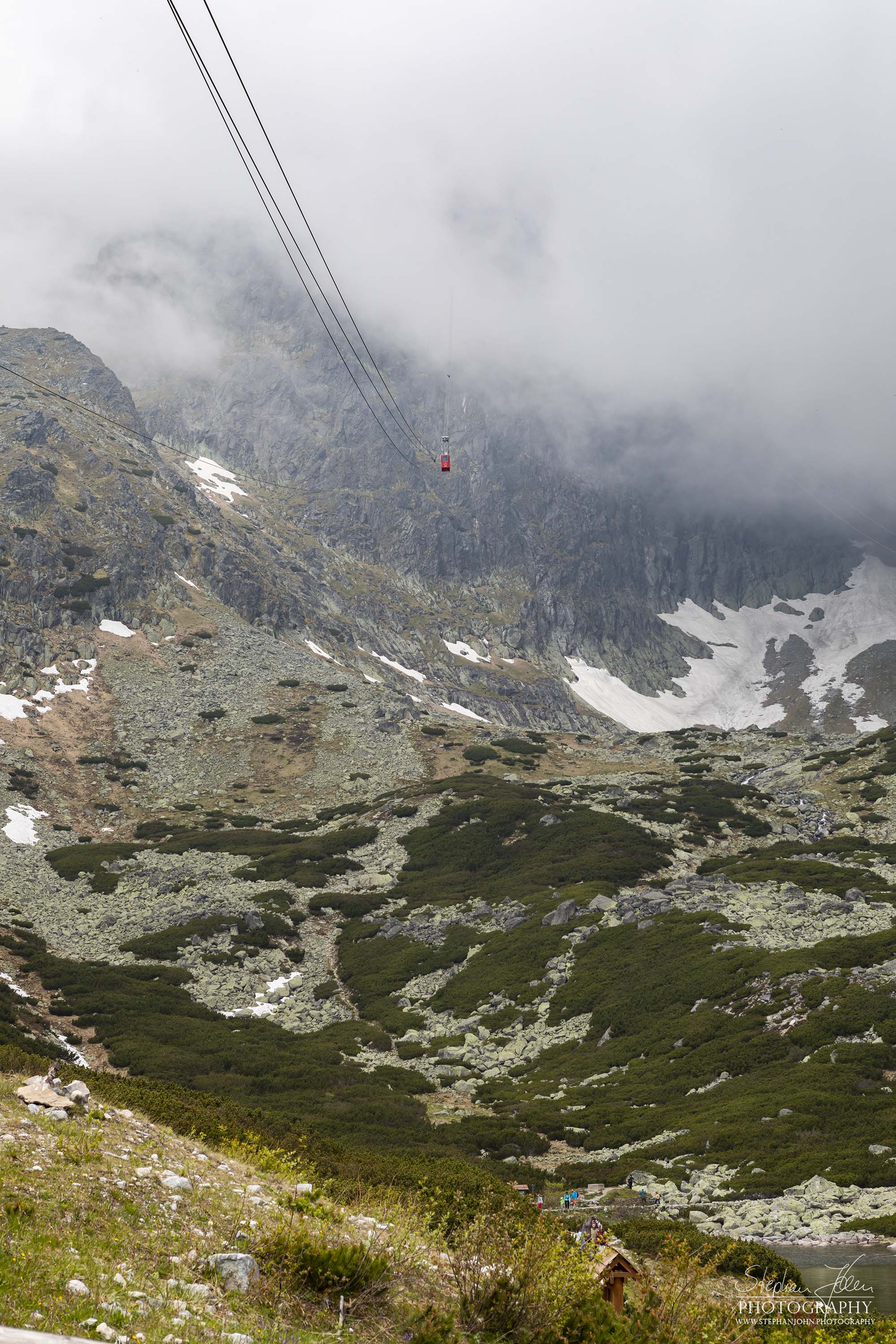 Seilbahn vom Skalnaté Pleso zur Lommnitzer Spitze