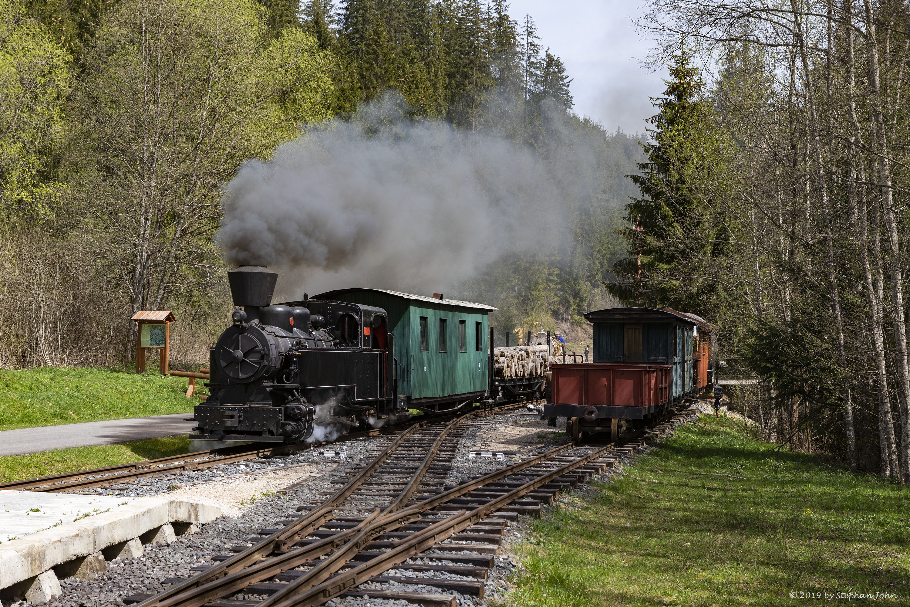 <p>Rangierarbeiten im Bahnhof Korytárske</p>