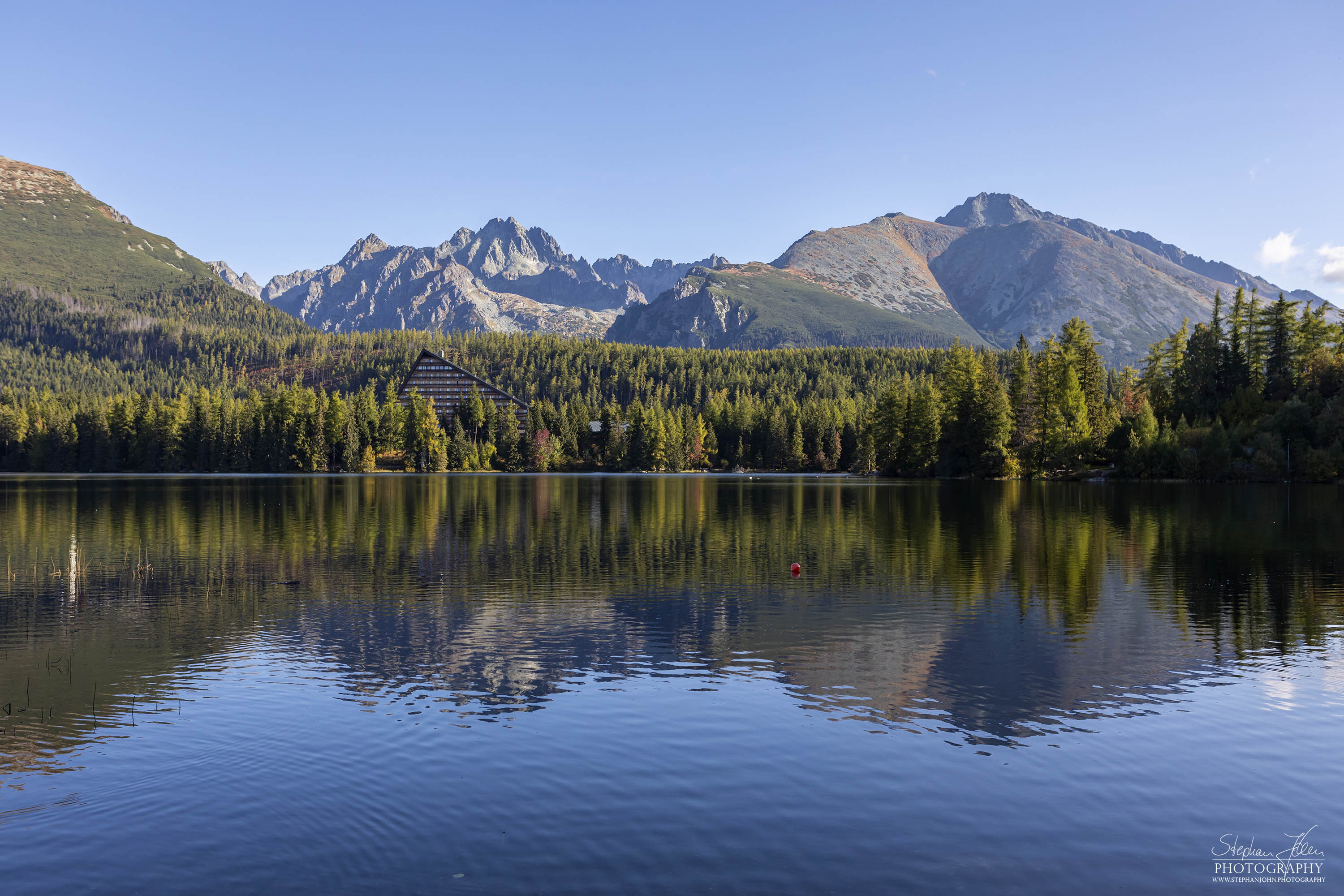 Štrbské Pleso mit demgleichnamigen See.