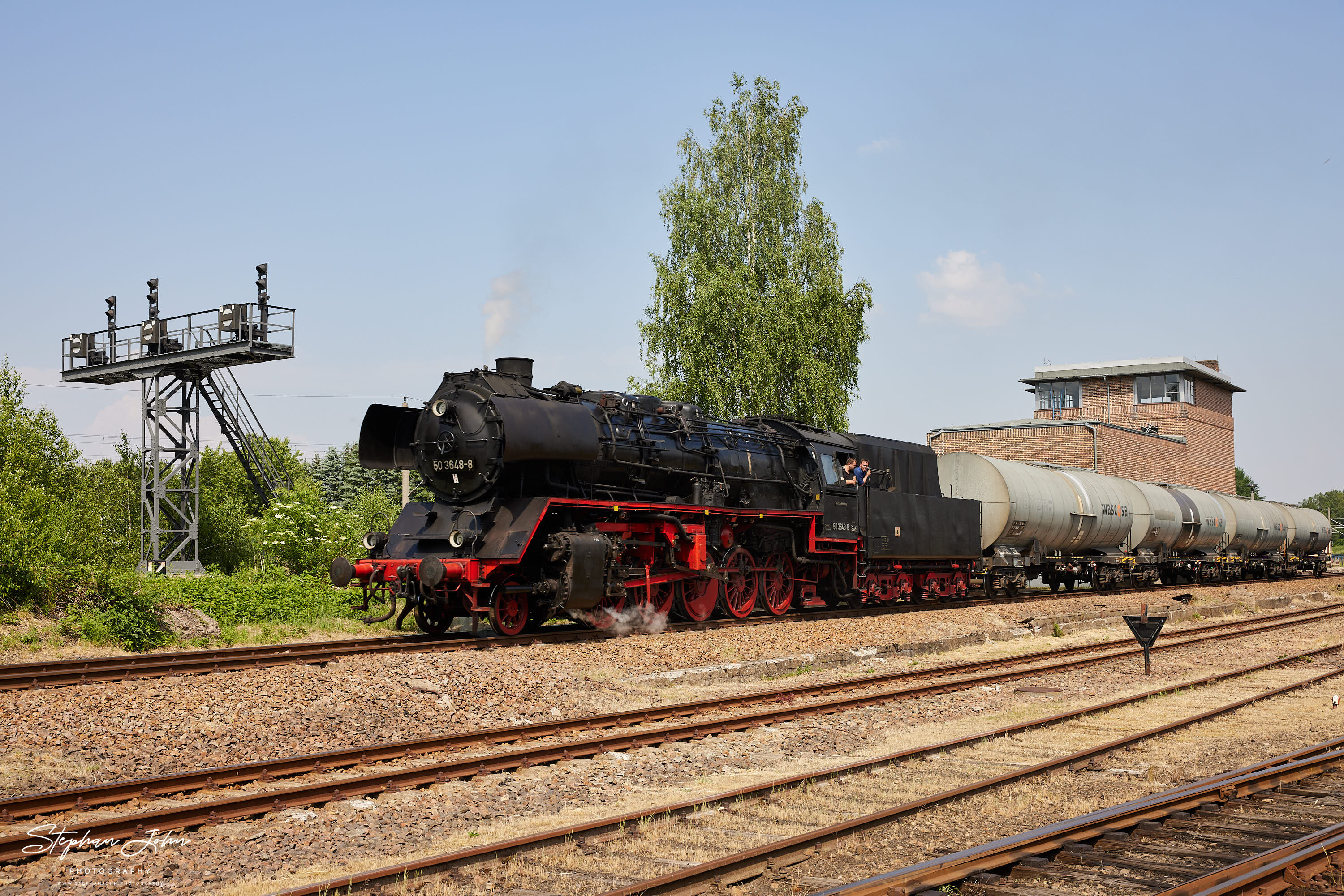 Lok 50 3648 im BW Chemnitz-Hilbersdorf