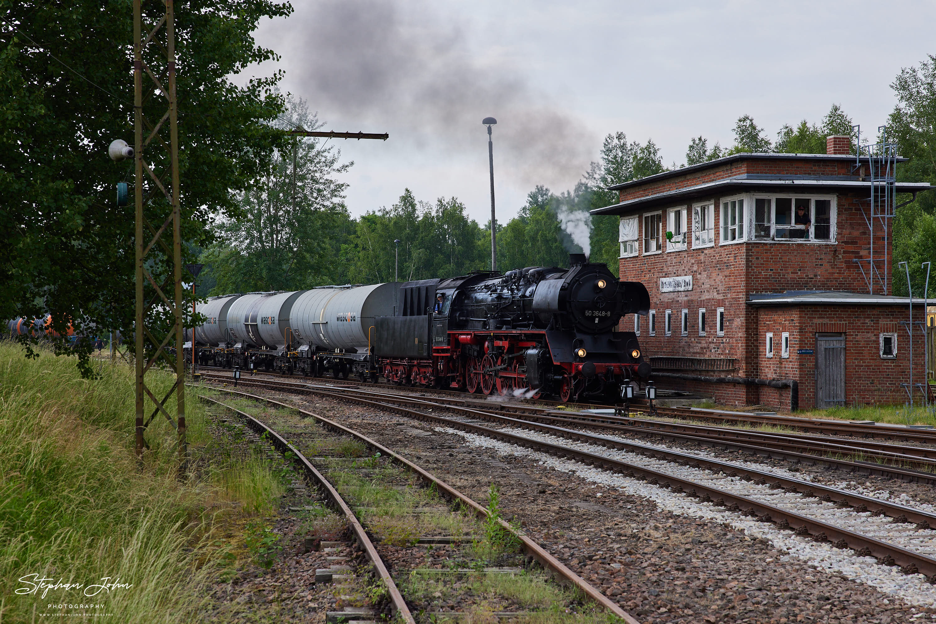 Lok 50 3648 im BW Chemnitz-Hilbersdorf