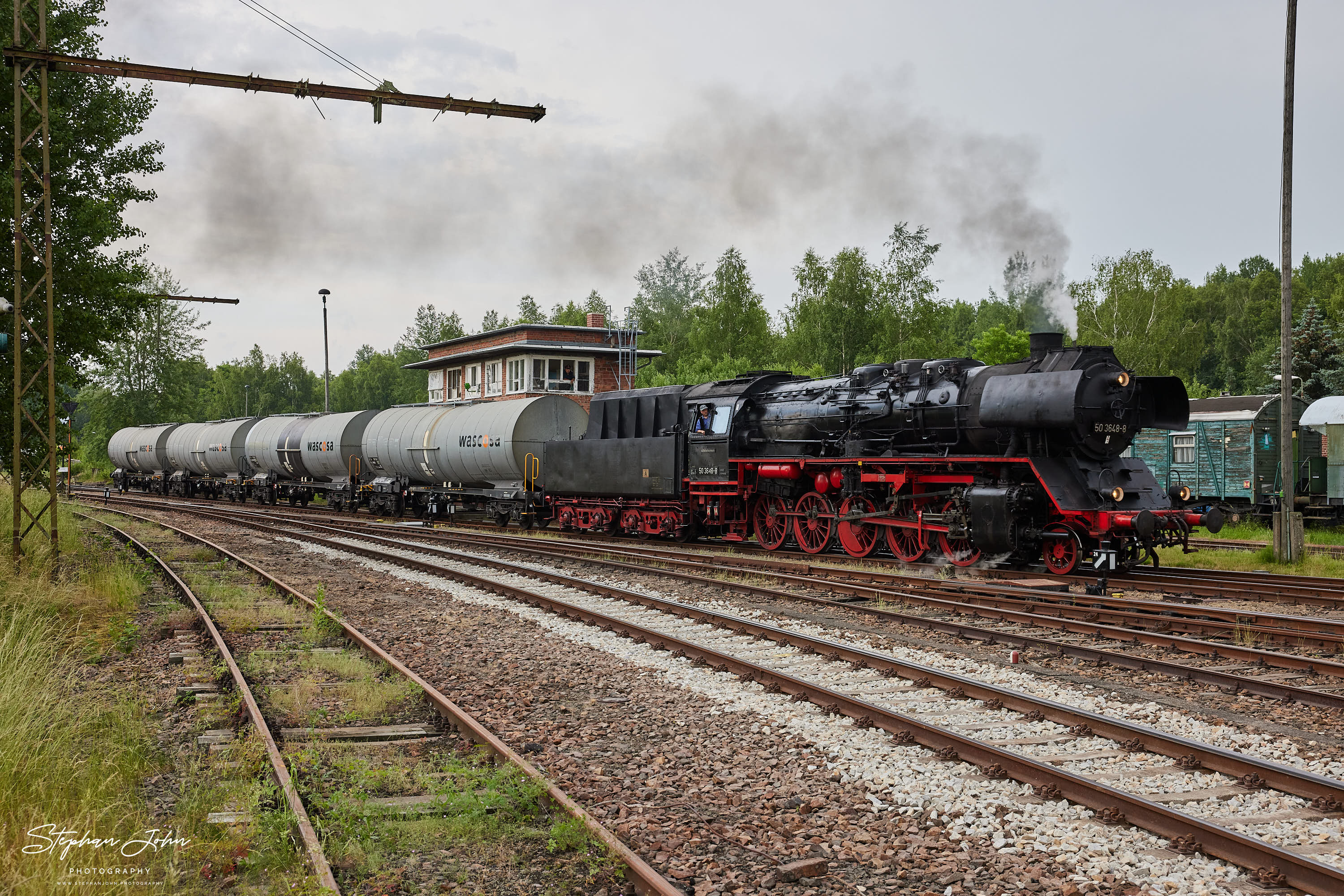 Lok 50 3648 im BW Chemnitz-Hilbersdorf