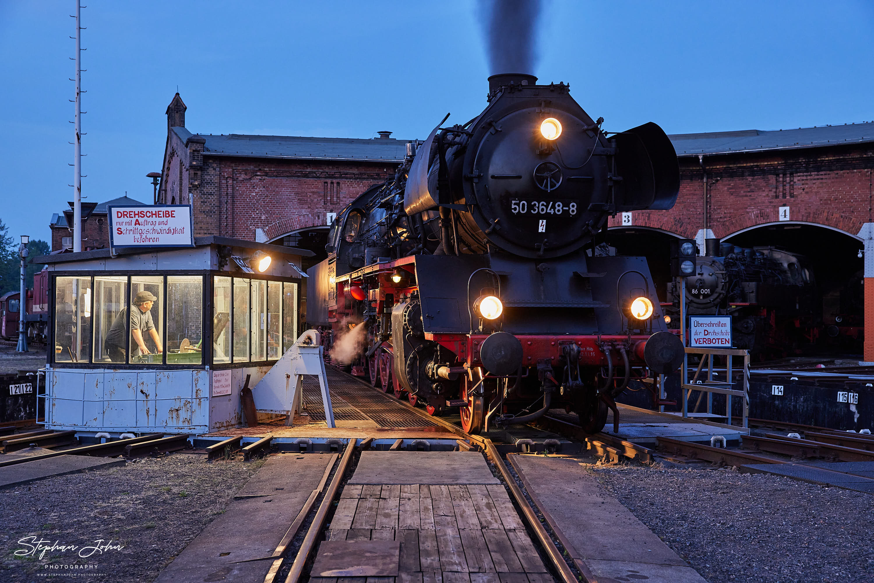 Lok 50 3648 im BW Chemnitz-Hilbersdorf