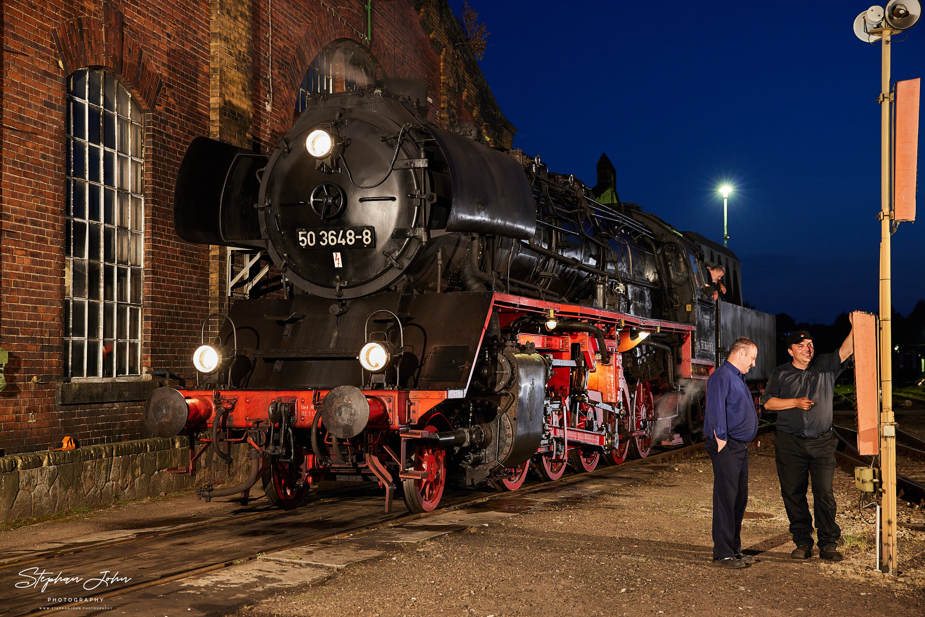 Lok 50 3648 im BW Chemnitz-Hilbersdorf