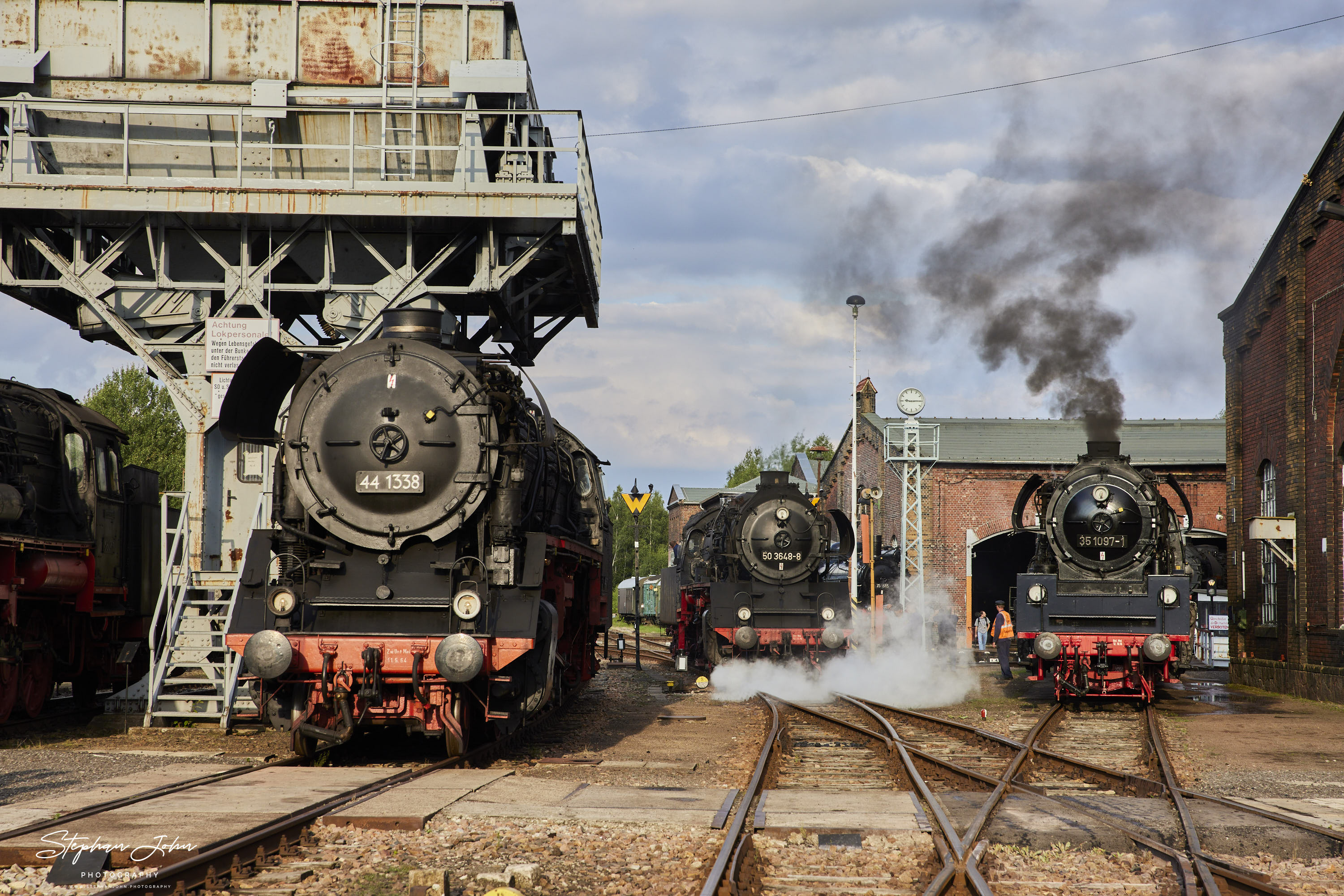 Dampftage im Eisenbahnmuseum Chemnitz Hilbersdorf