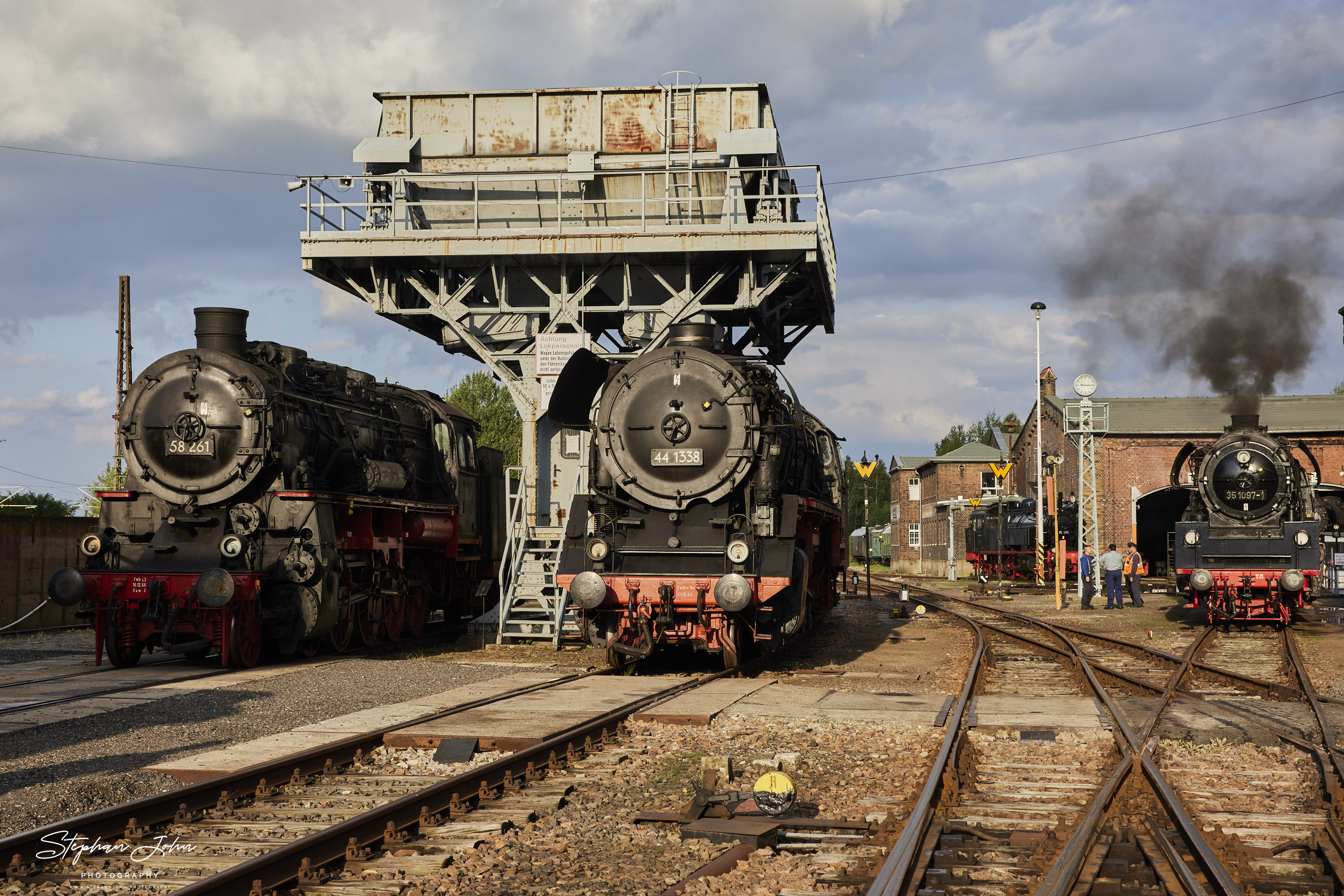 Dampftage im Eisenbahnmuseum Chemnitz Hilbersdorf