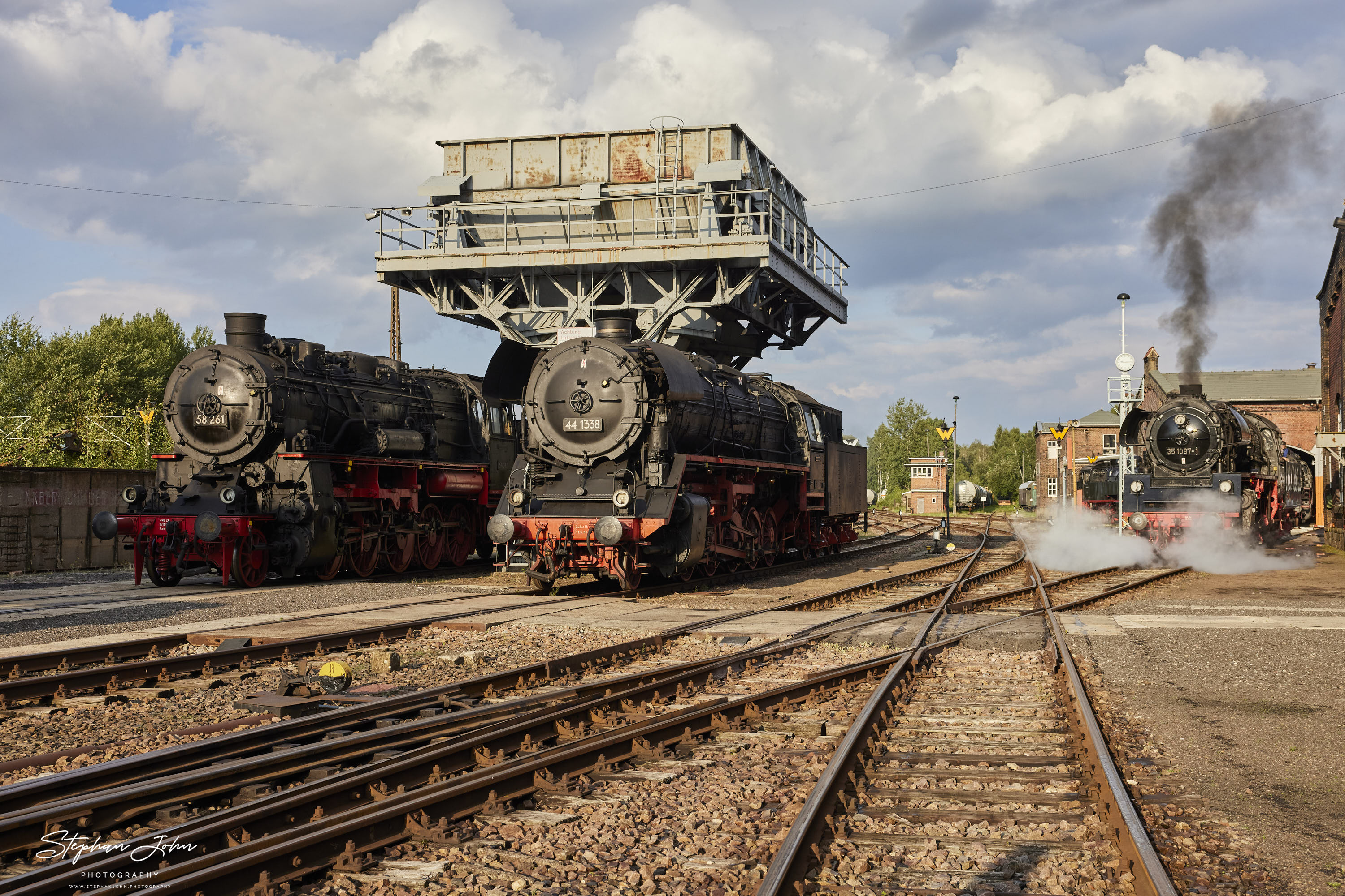 Dampftage im Eisenbahnmuseum Chemnitz Hilbersdorf