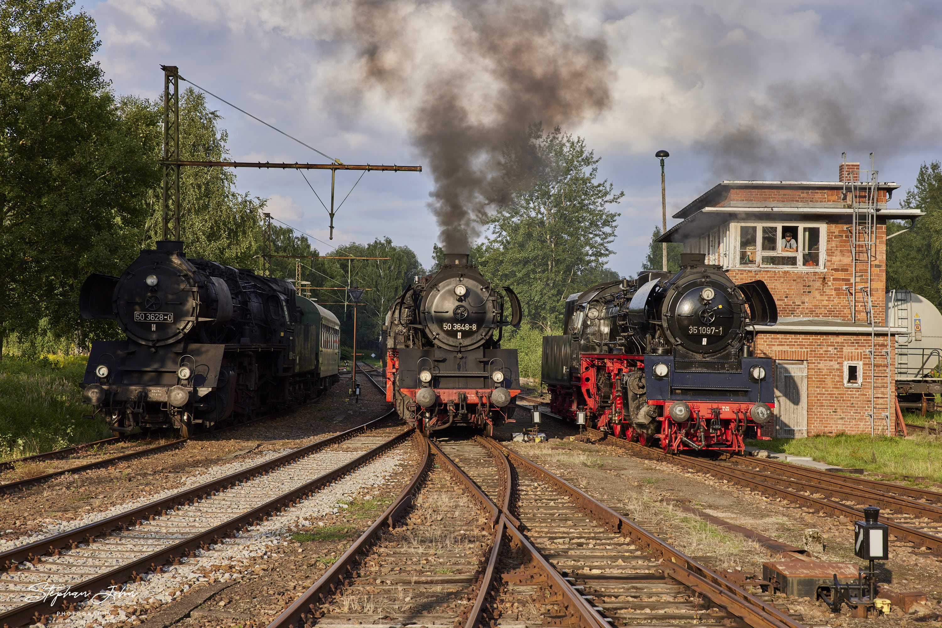 Dampftage im Eisenbahnmuseum Chemnitz Hilbersdorf