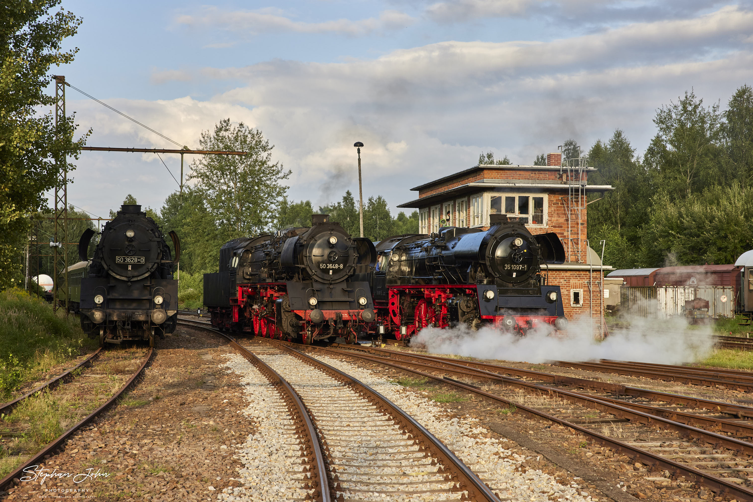 Dampftage im Eisenbahnmuseum Chemnitz Hilbersdorf