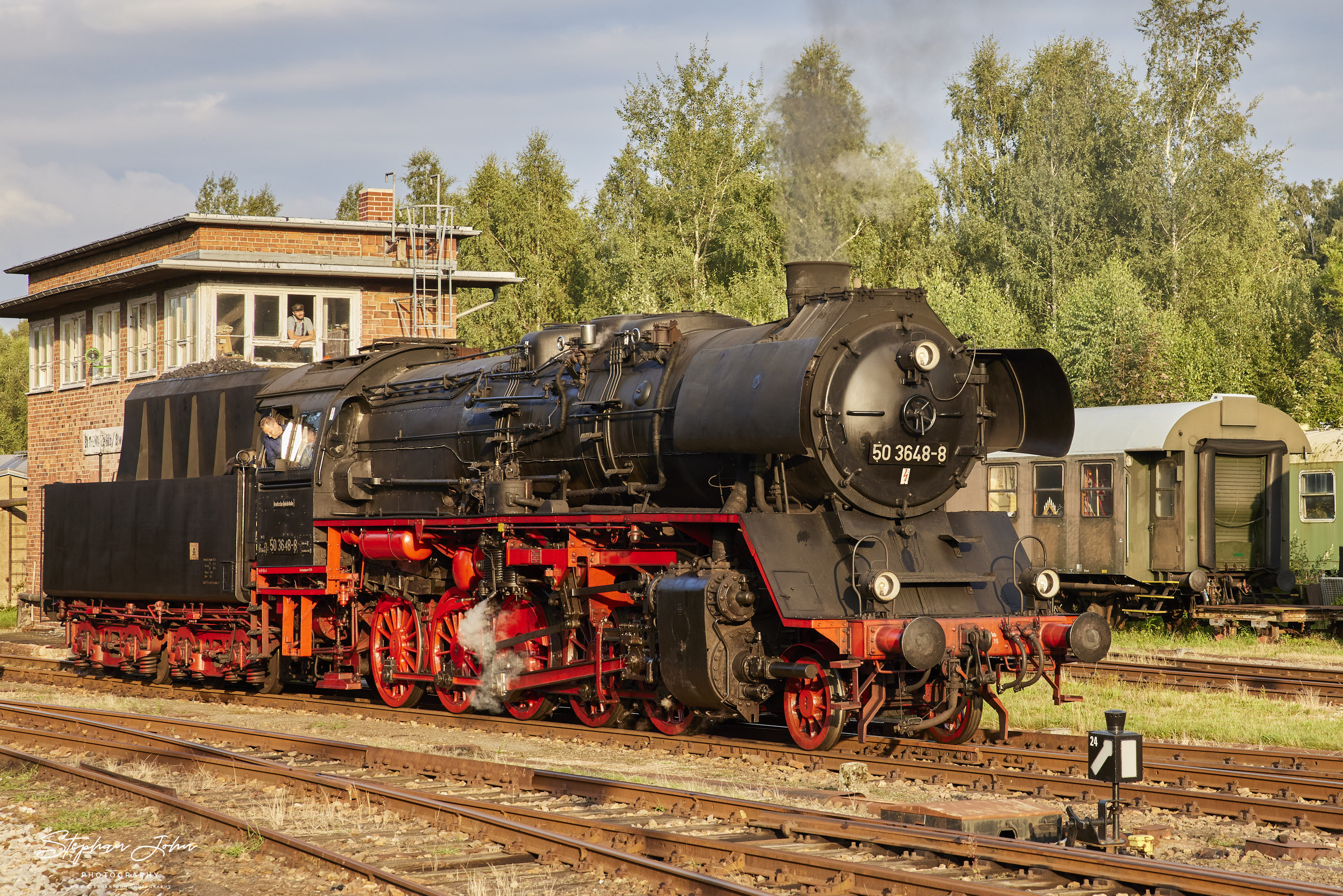 Dampftage im Eisenbahnmuseum Chemnitz Hilbersdorf