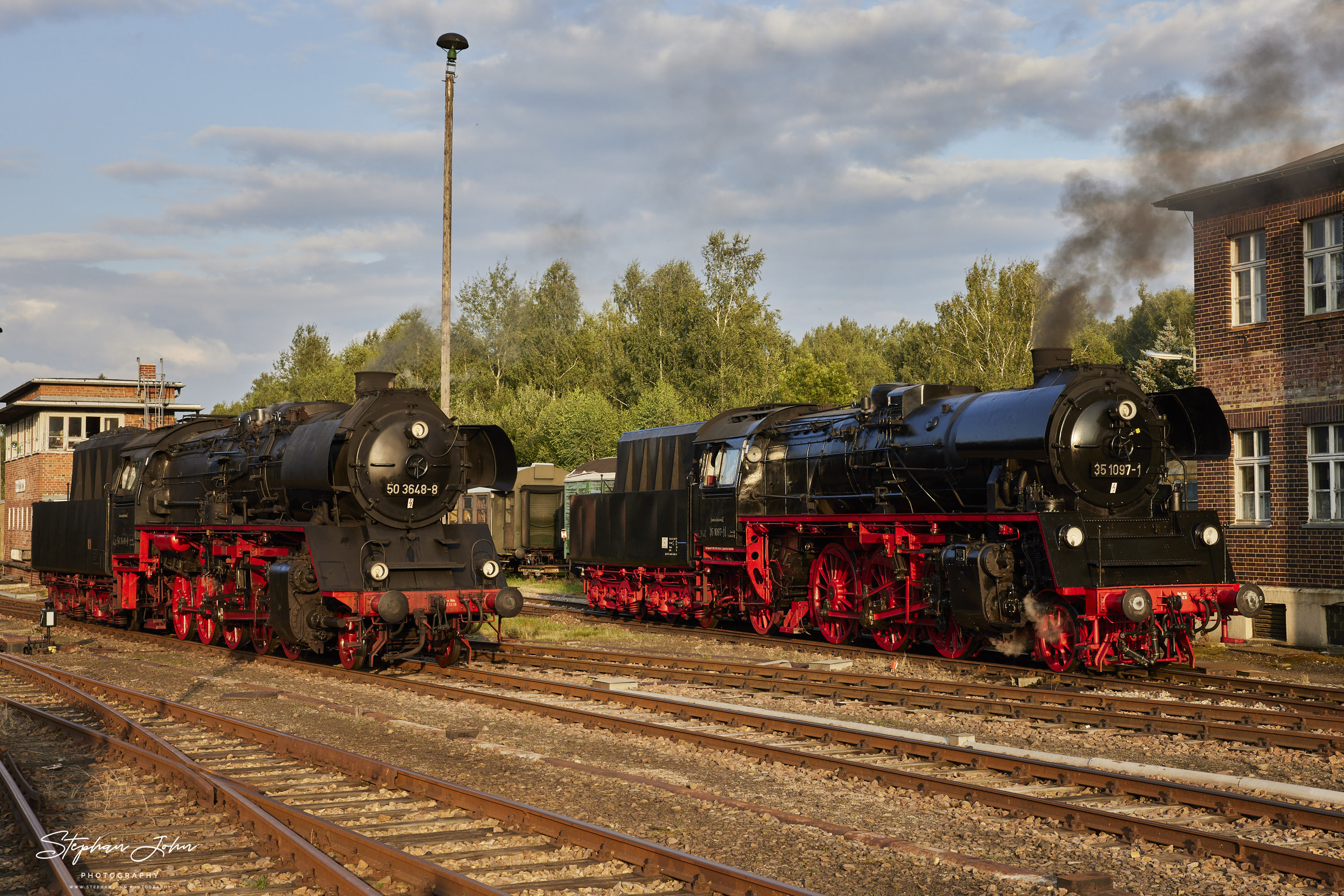 Dampftage im Eisenbahnmuseum Chemnitz Hilbersdorf