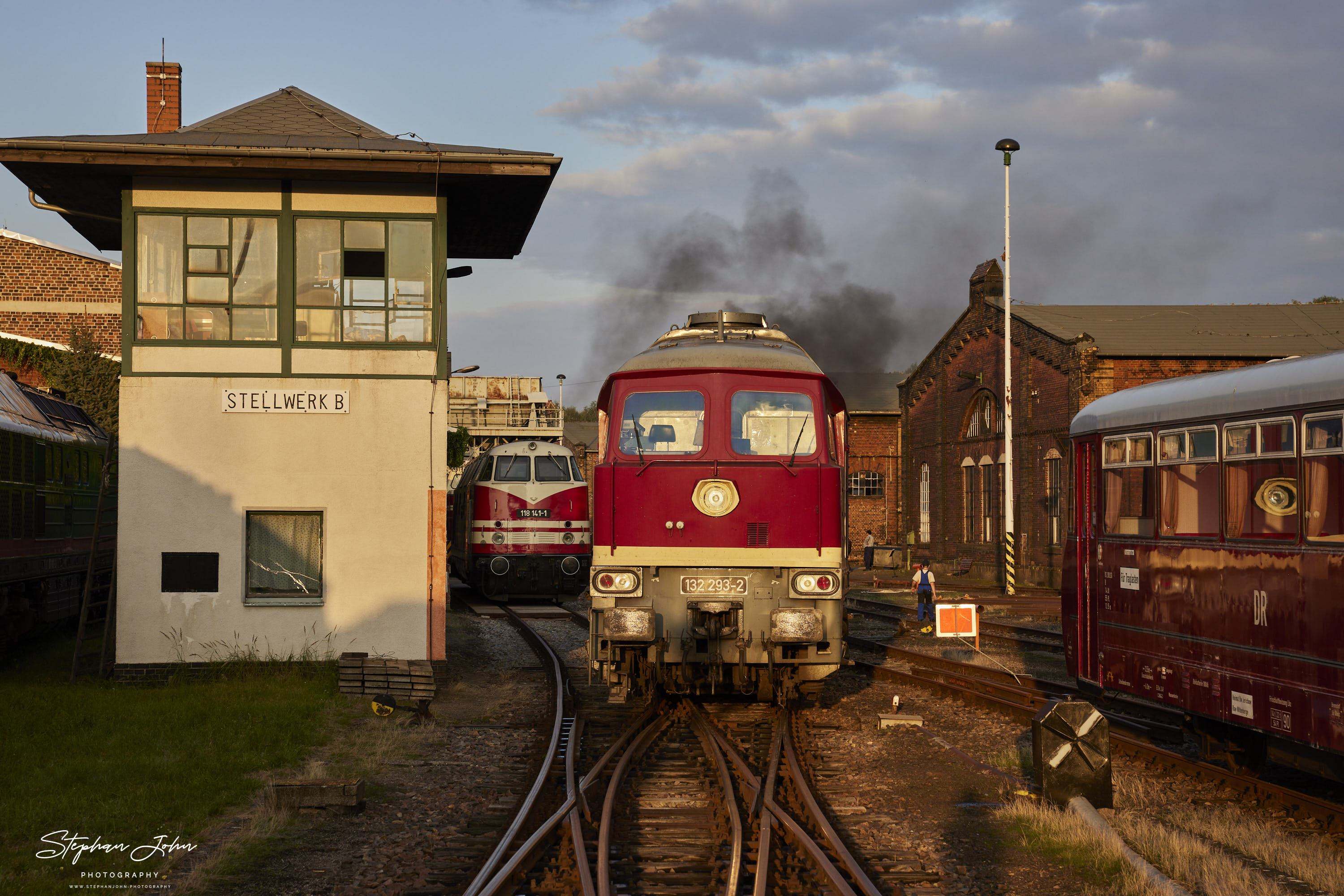 Dampftage im Eisenbahnmuseum Chemnitz Hilbersdorf