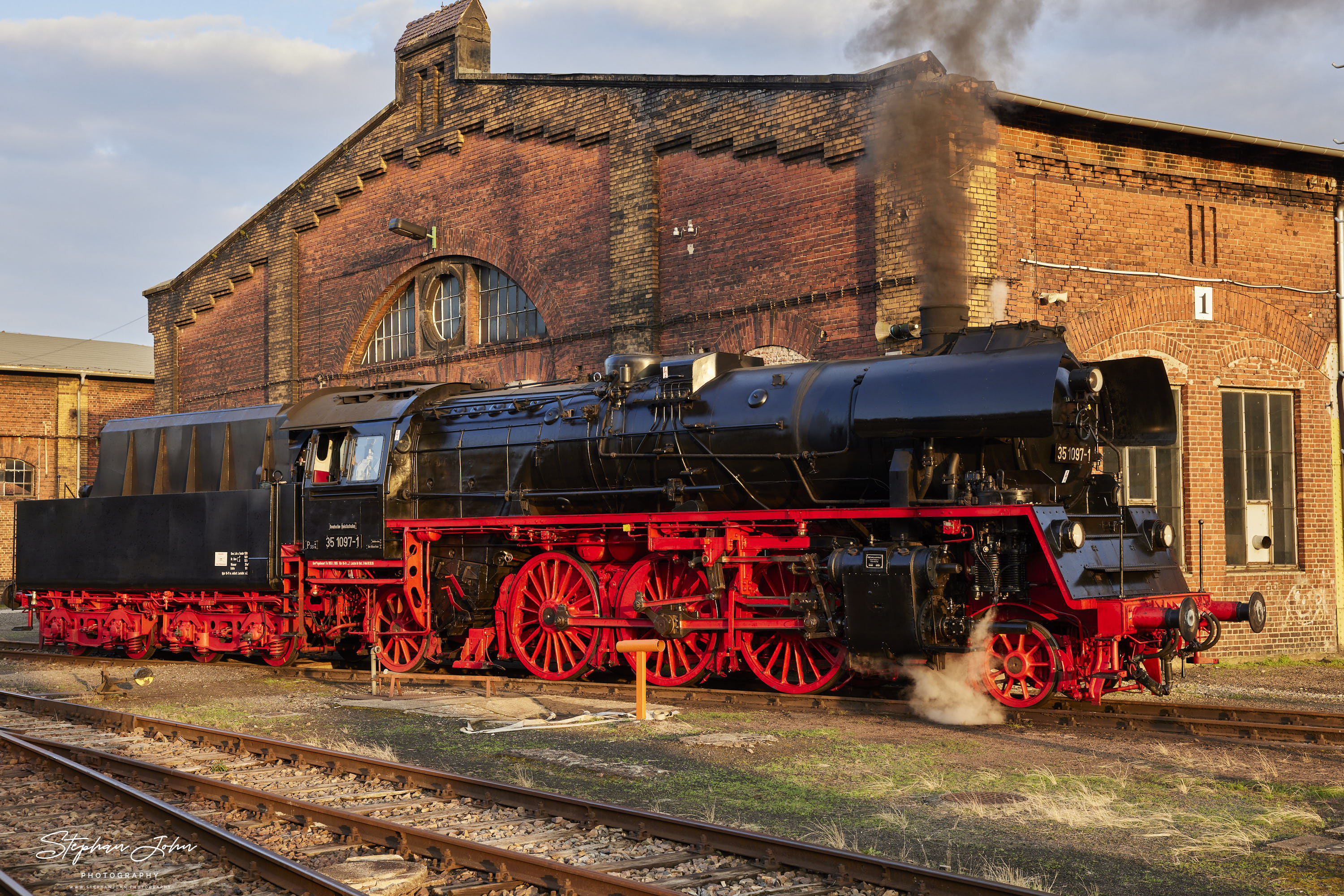 Dampftage im Eisenbahnmuseum Chemnitz Hilbersdorf