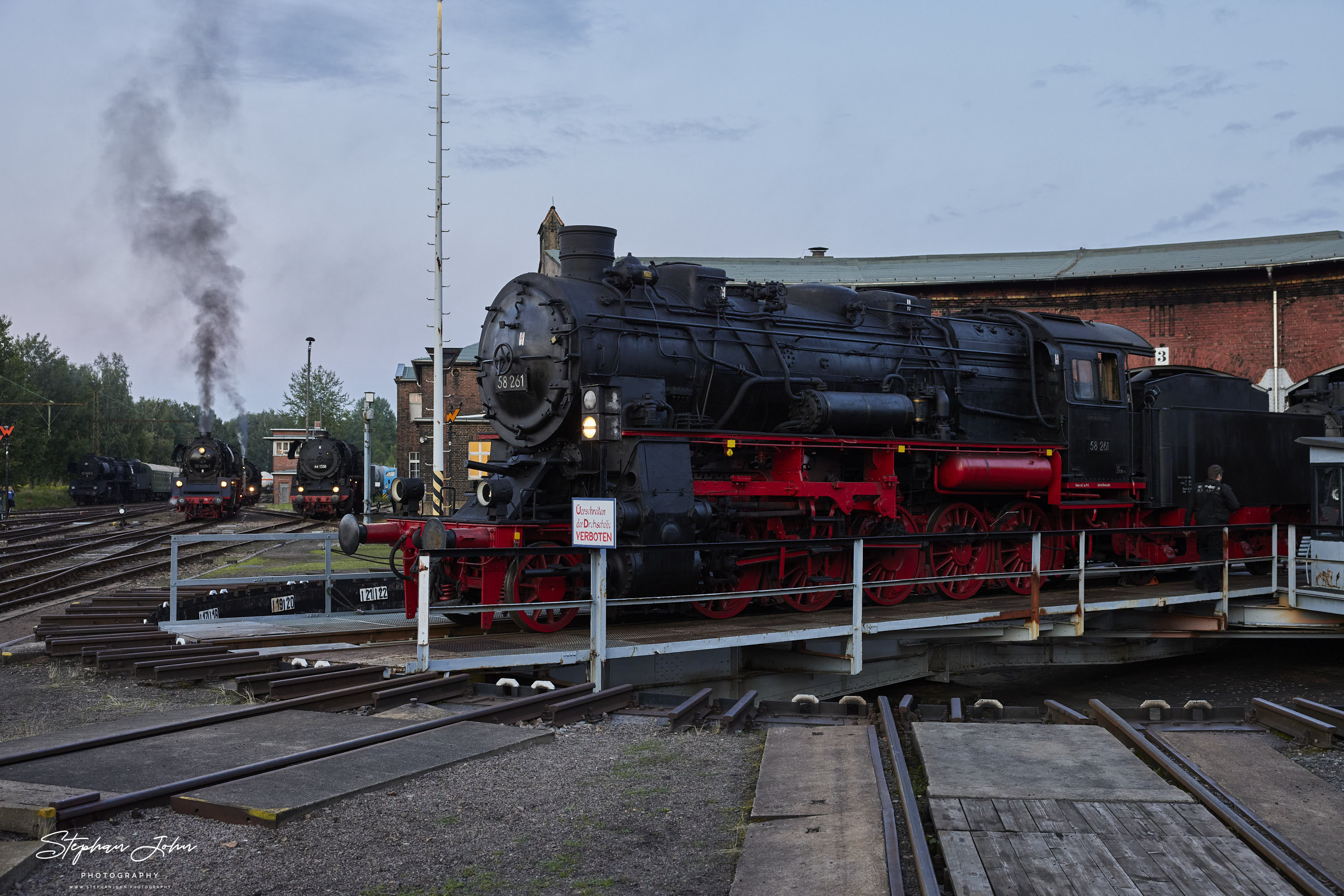 Dampftage im Eisenbahnmuseum Chemnitz Hilbersdorf