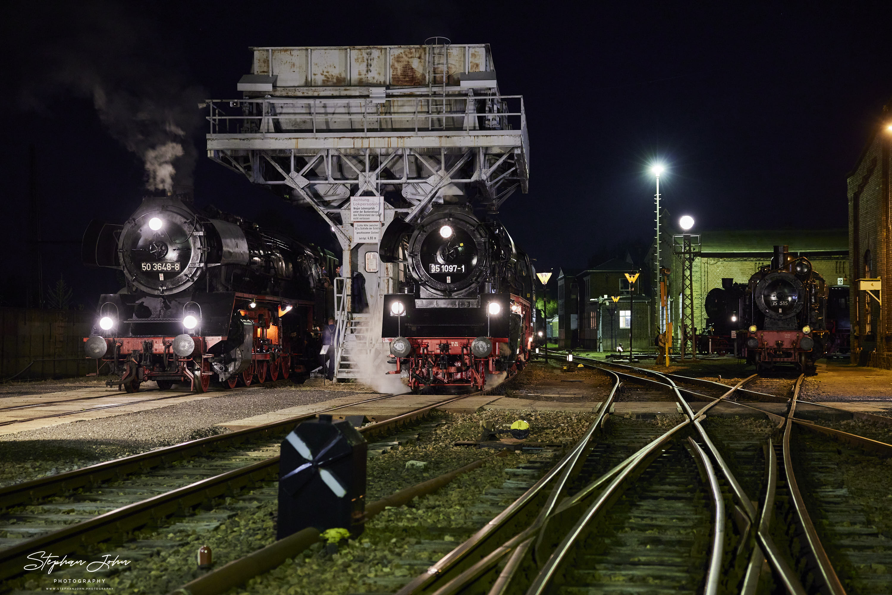 Dampftage im Eisenbahnmuseum Chemnitz Hilbersdorf