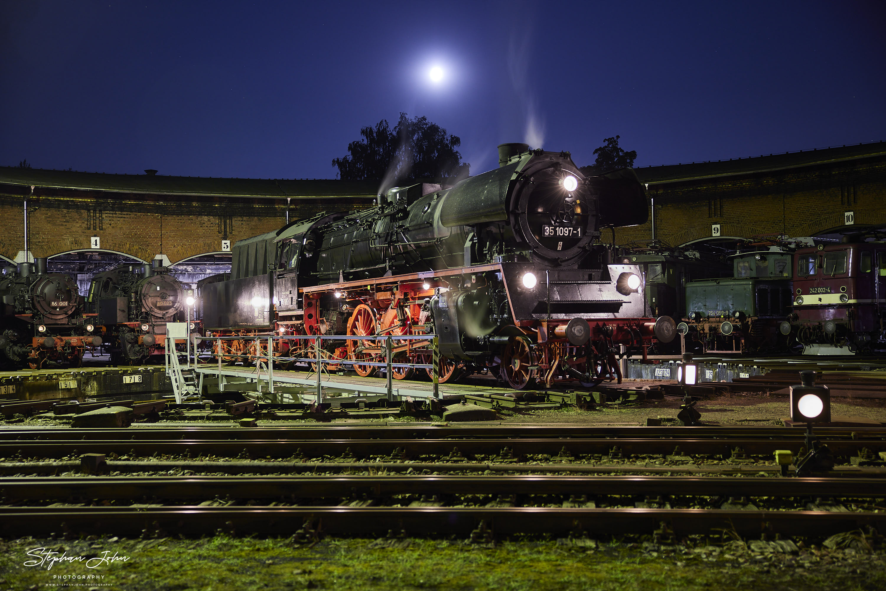 Dampftage im Eisenbahnmuseum Chemnitz Hilbersdorf