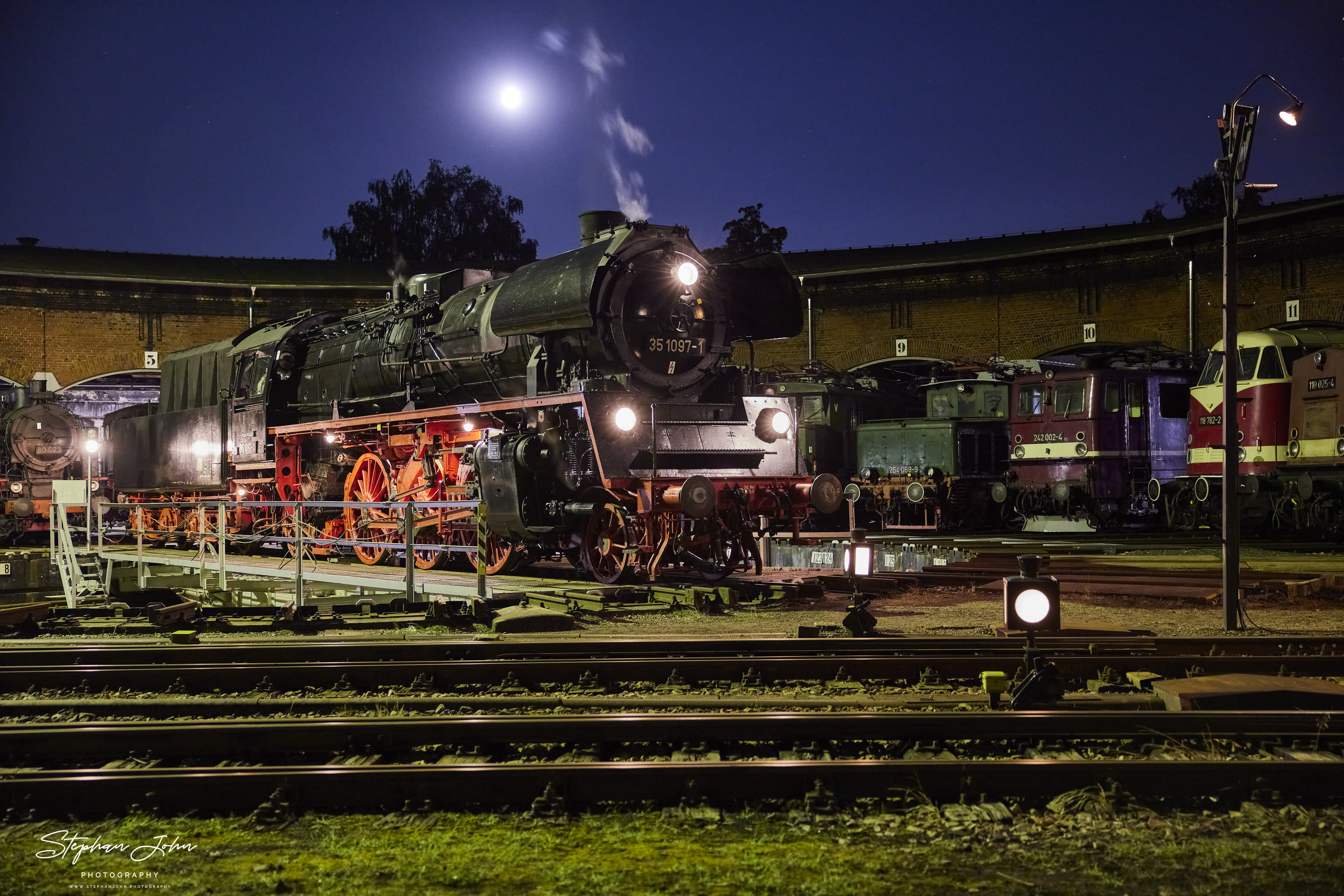 Dampftage im Eisenbahnmuseum Chemnitz Hilbersdorf