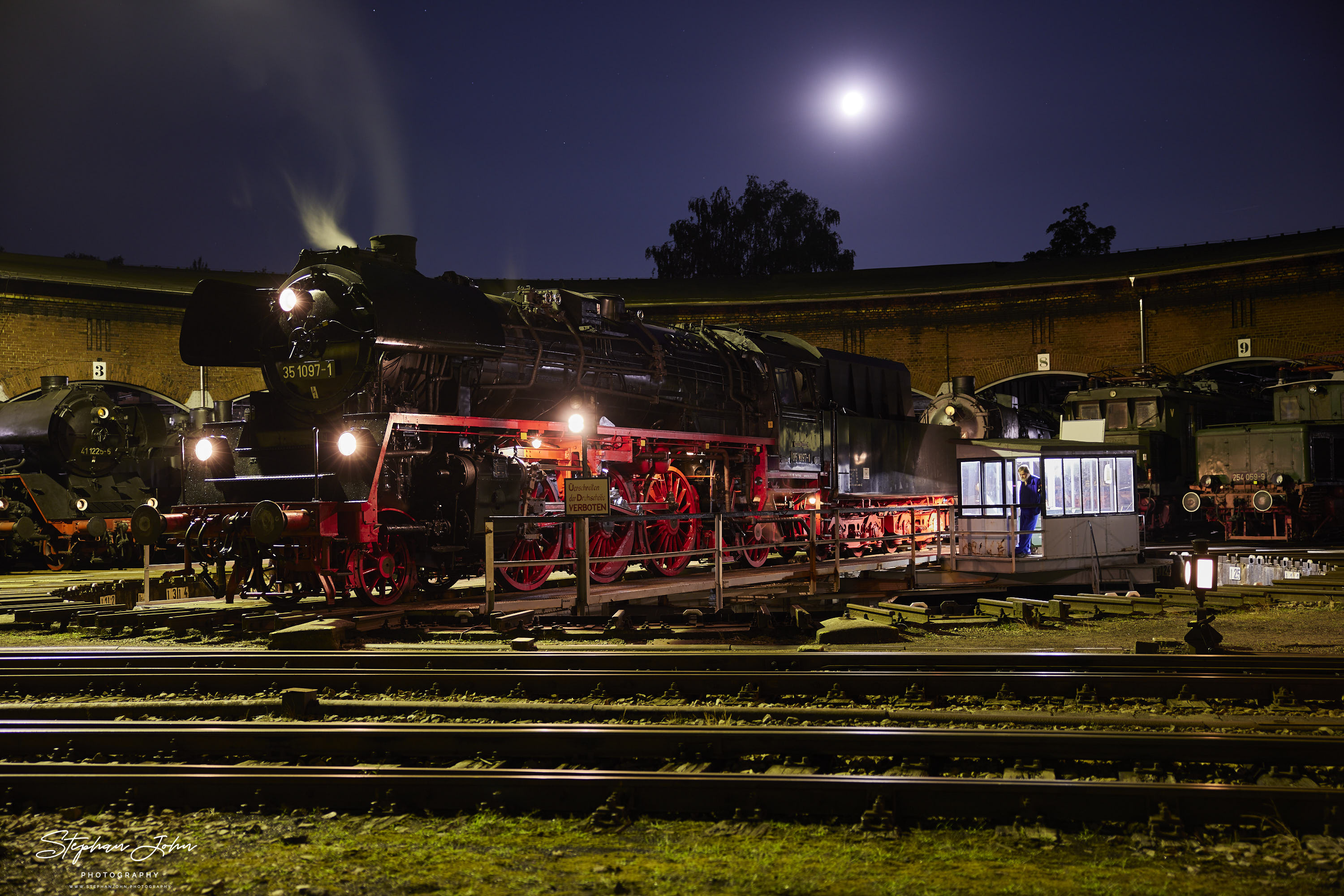 Dampftage im Eisenbahnmuseum Chemnitz Hilbersdorf