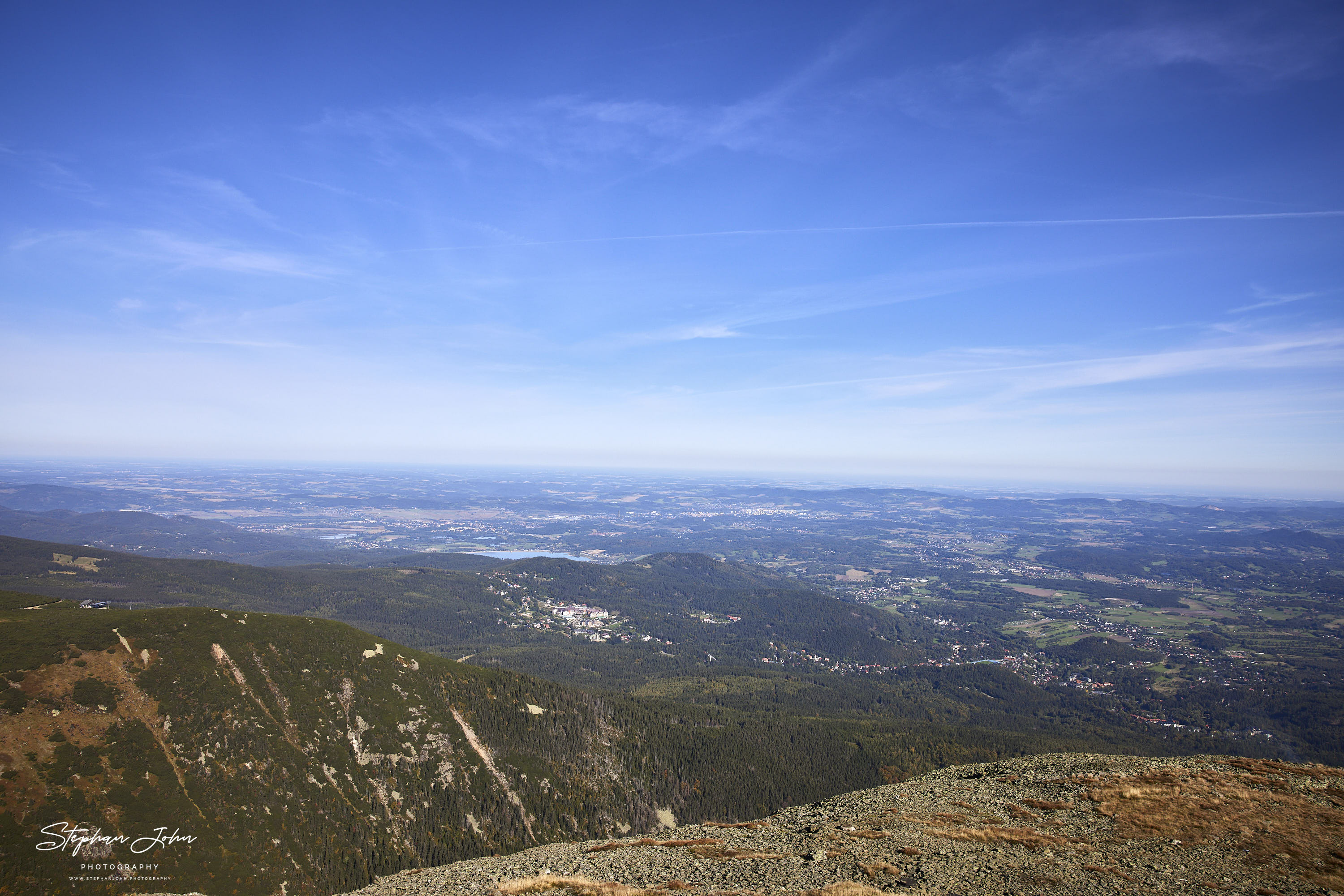 Blick von der Schneekoppe