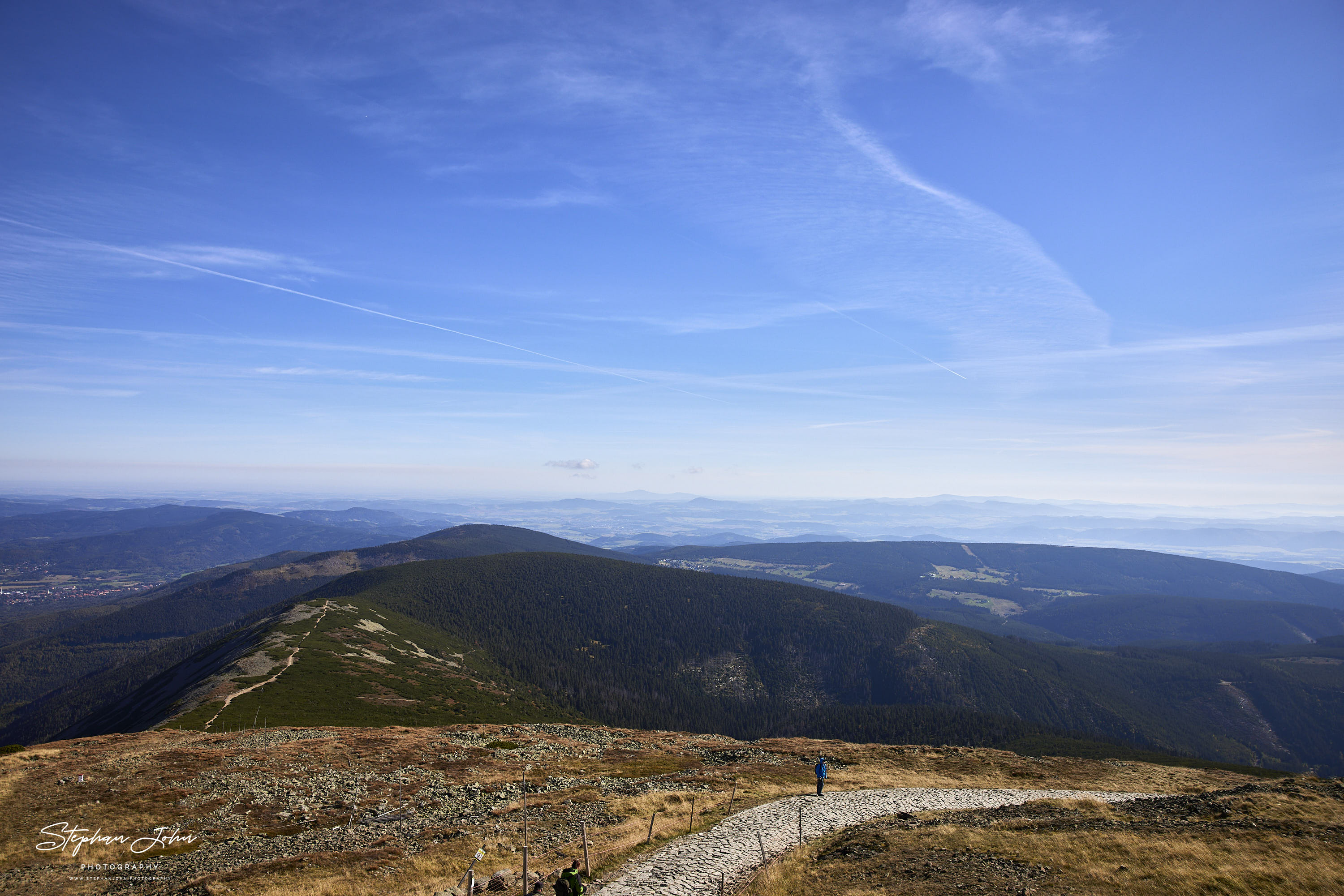 Blick von der Schneekoppe