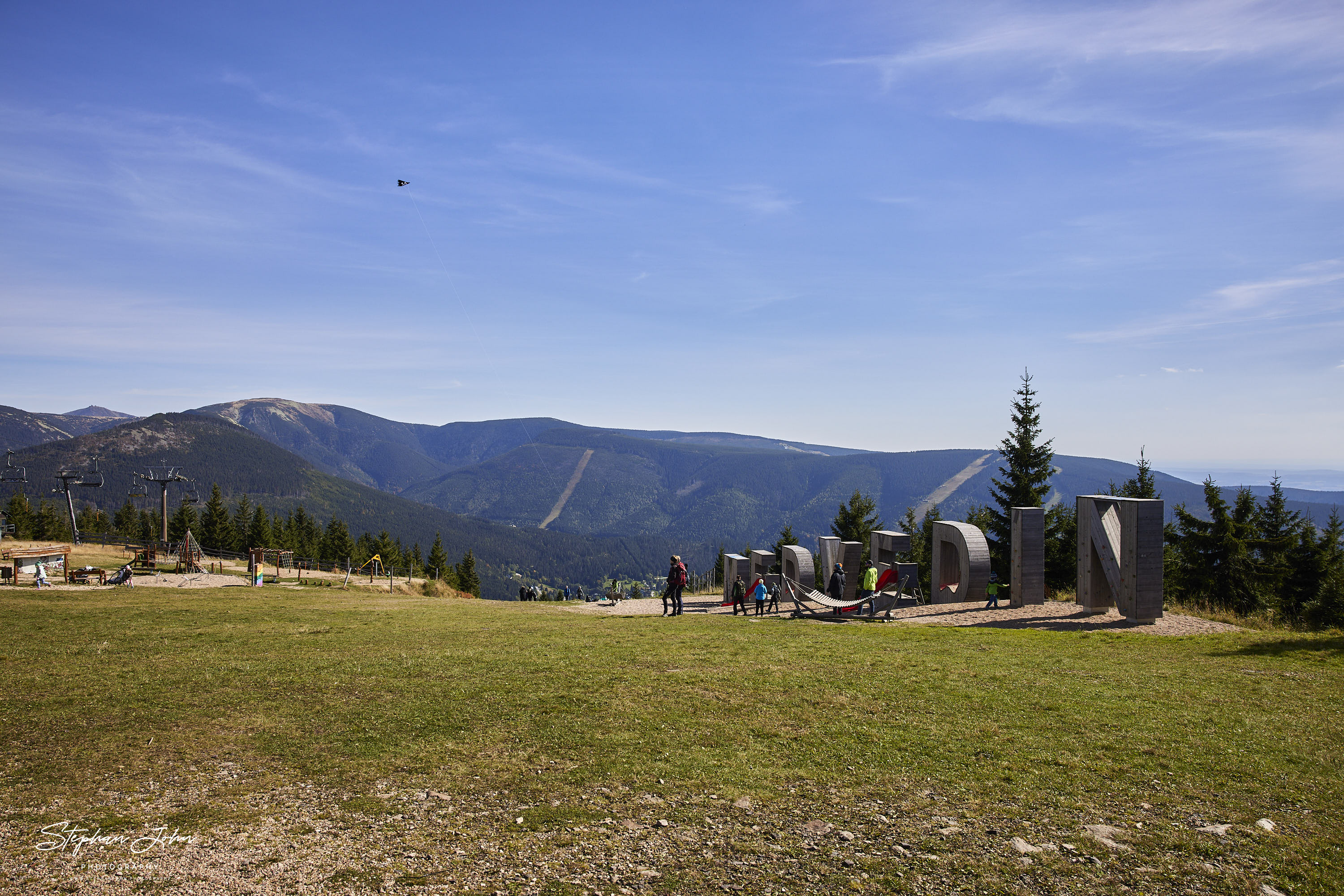 Auf dem Medvědín - der Hausberg von Spindlermühle im Riesengebirge