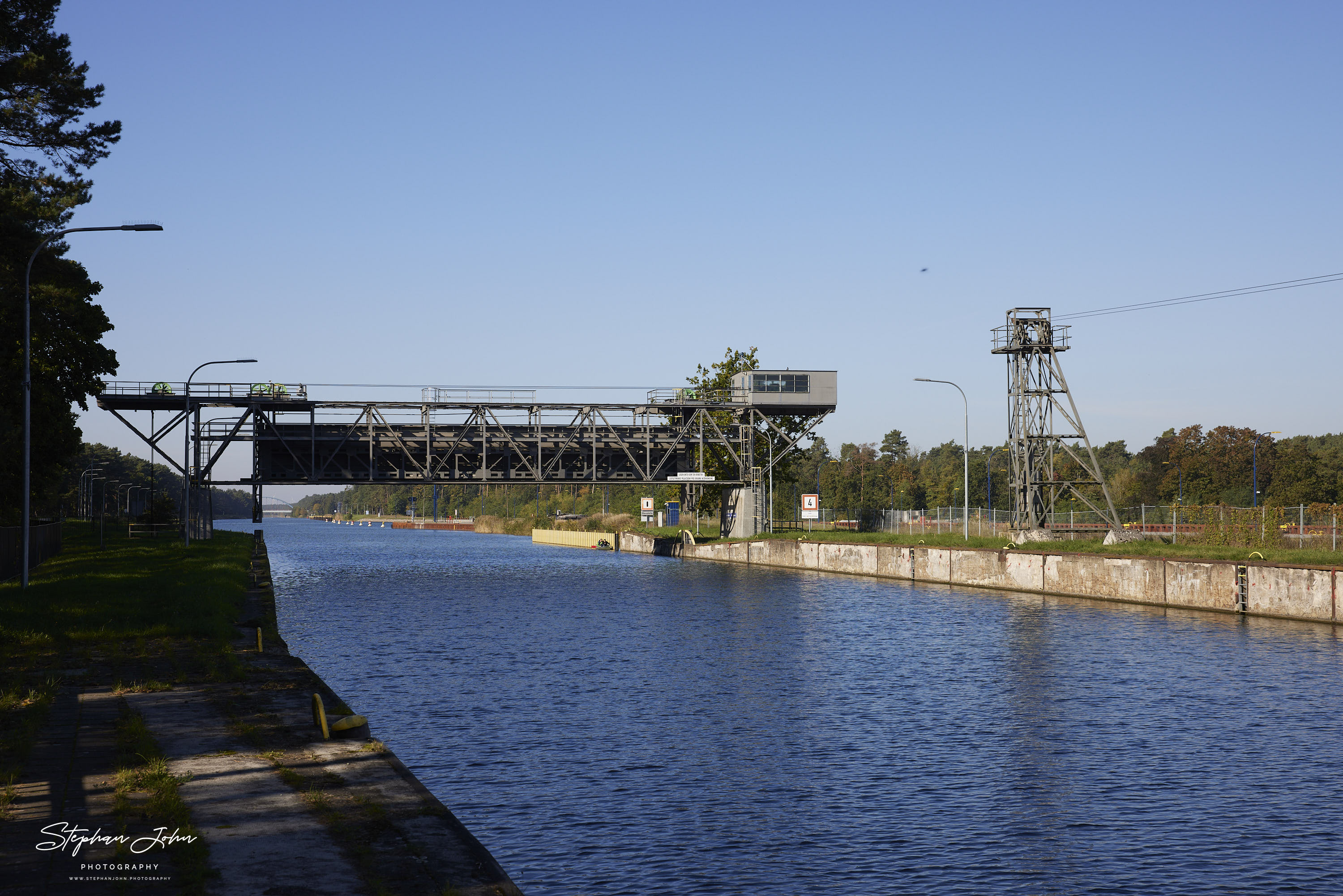 Kanal zum Schiffshebewerk