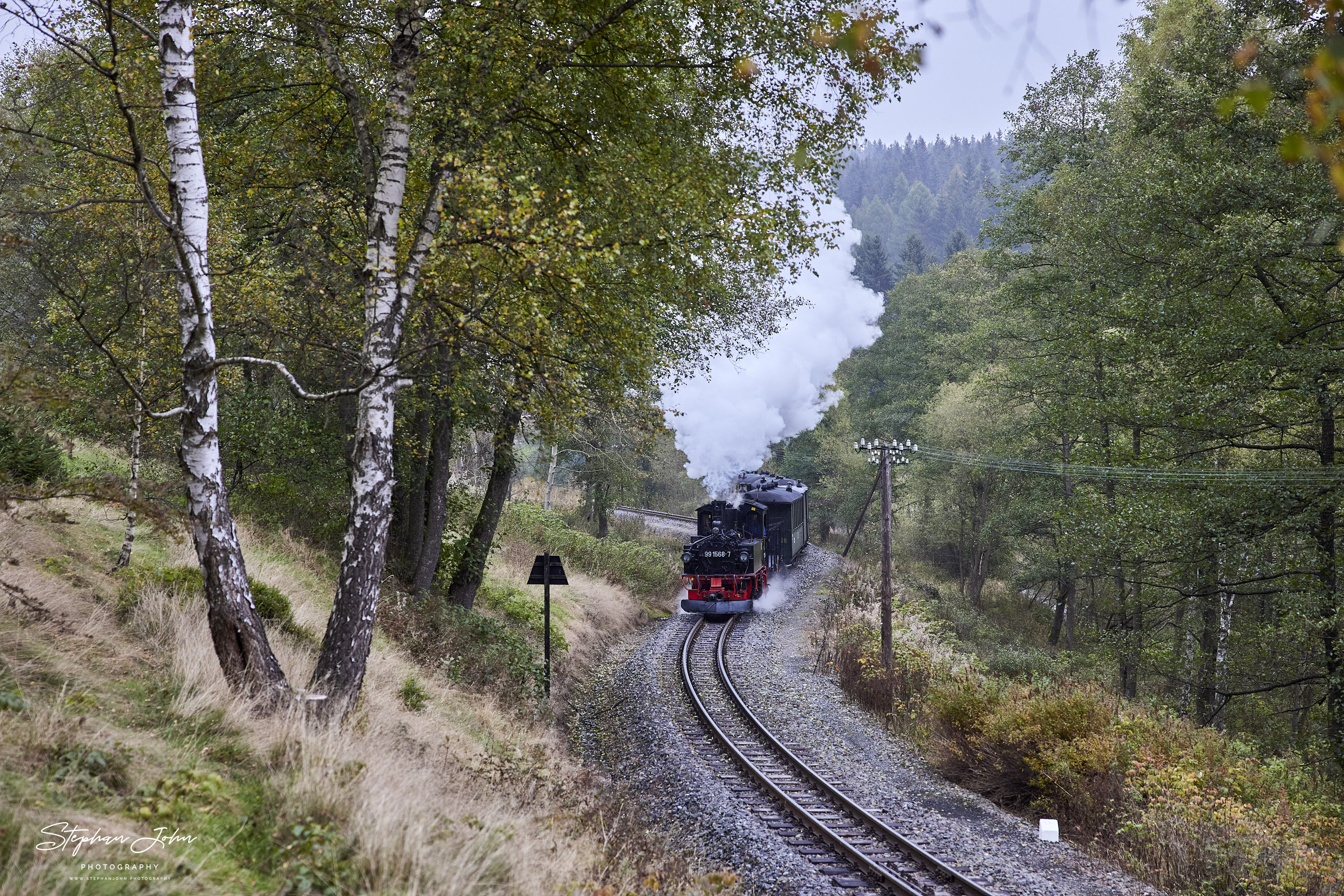 Einfahrt des GmP 11257 in Jöhstadt